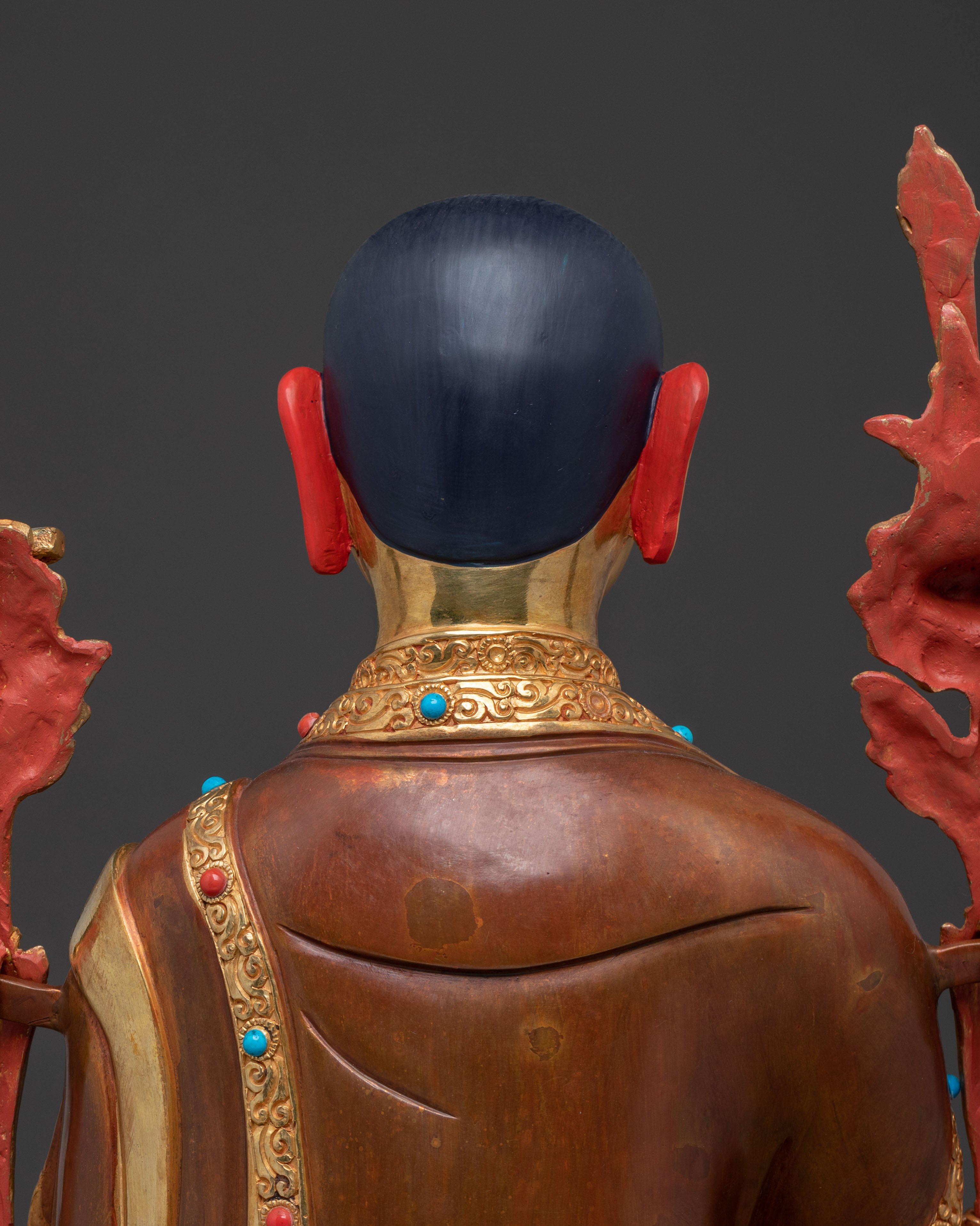 Handcrafted Tsongkhapa Traditional Statue with Disciples