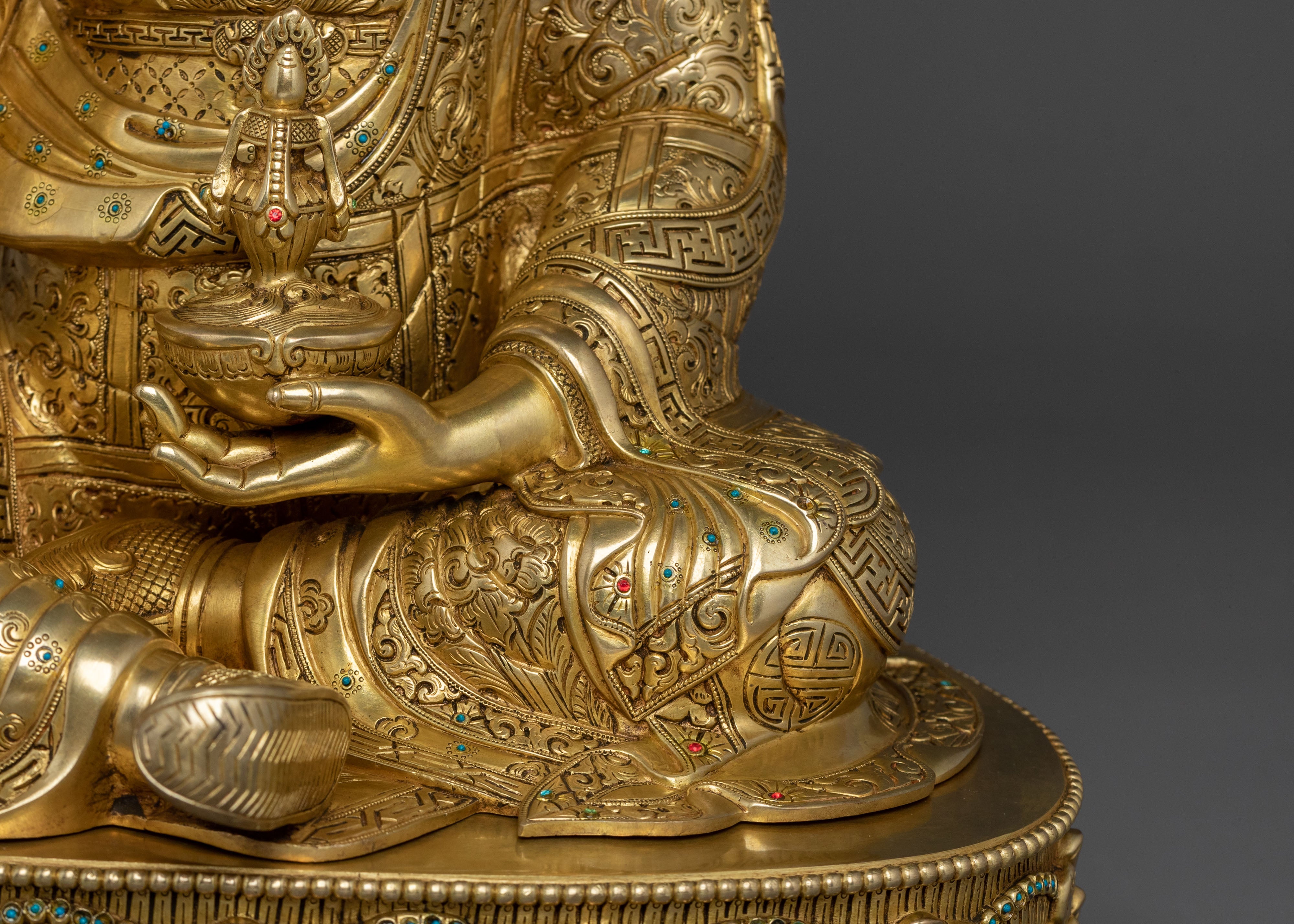 Guru Rinpoche Statue | Exquisite Buddhist Home Decor