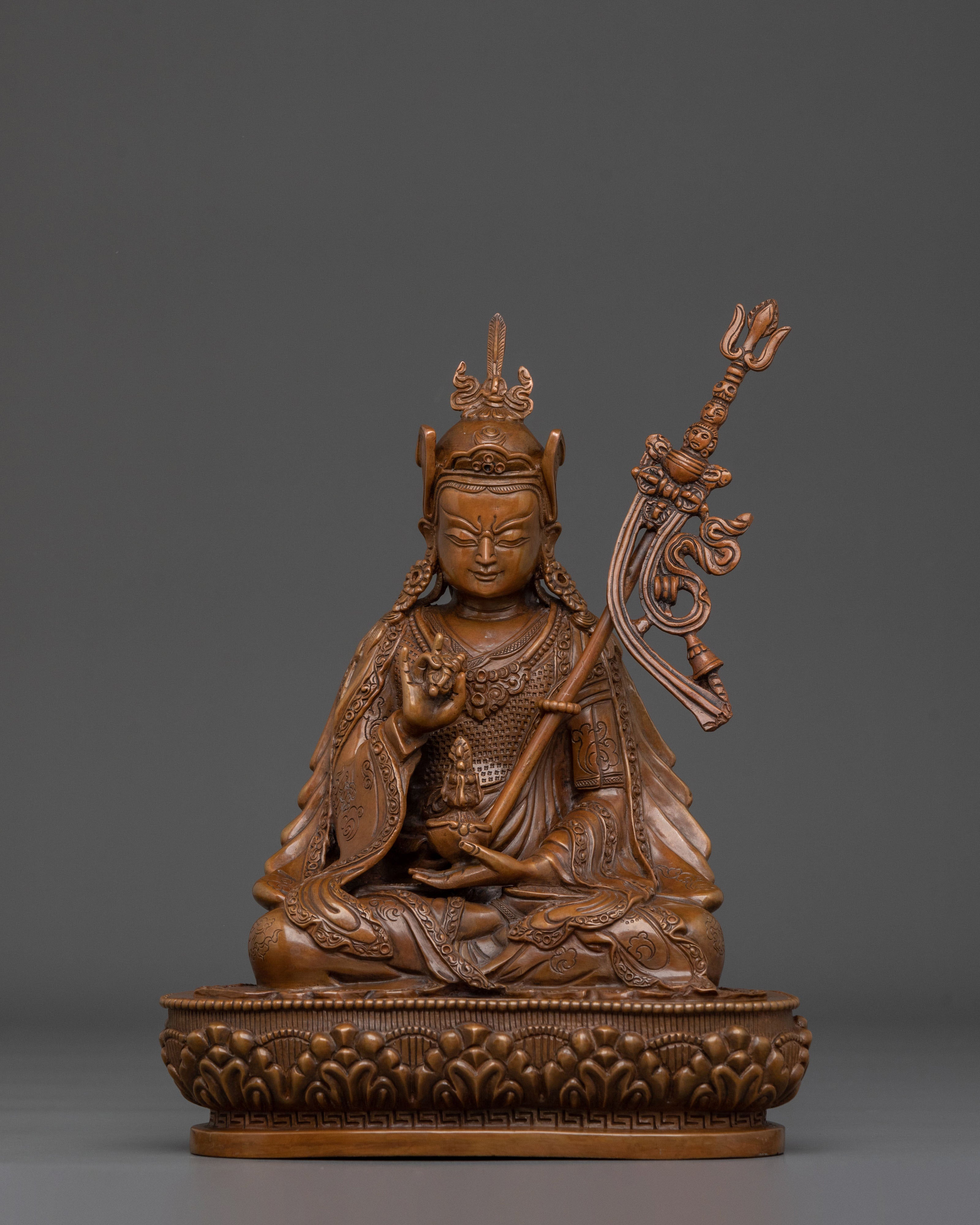 Guru Tsokye Dorje Sacred Figurine | Tibetan Buddhist Altar Decor