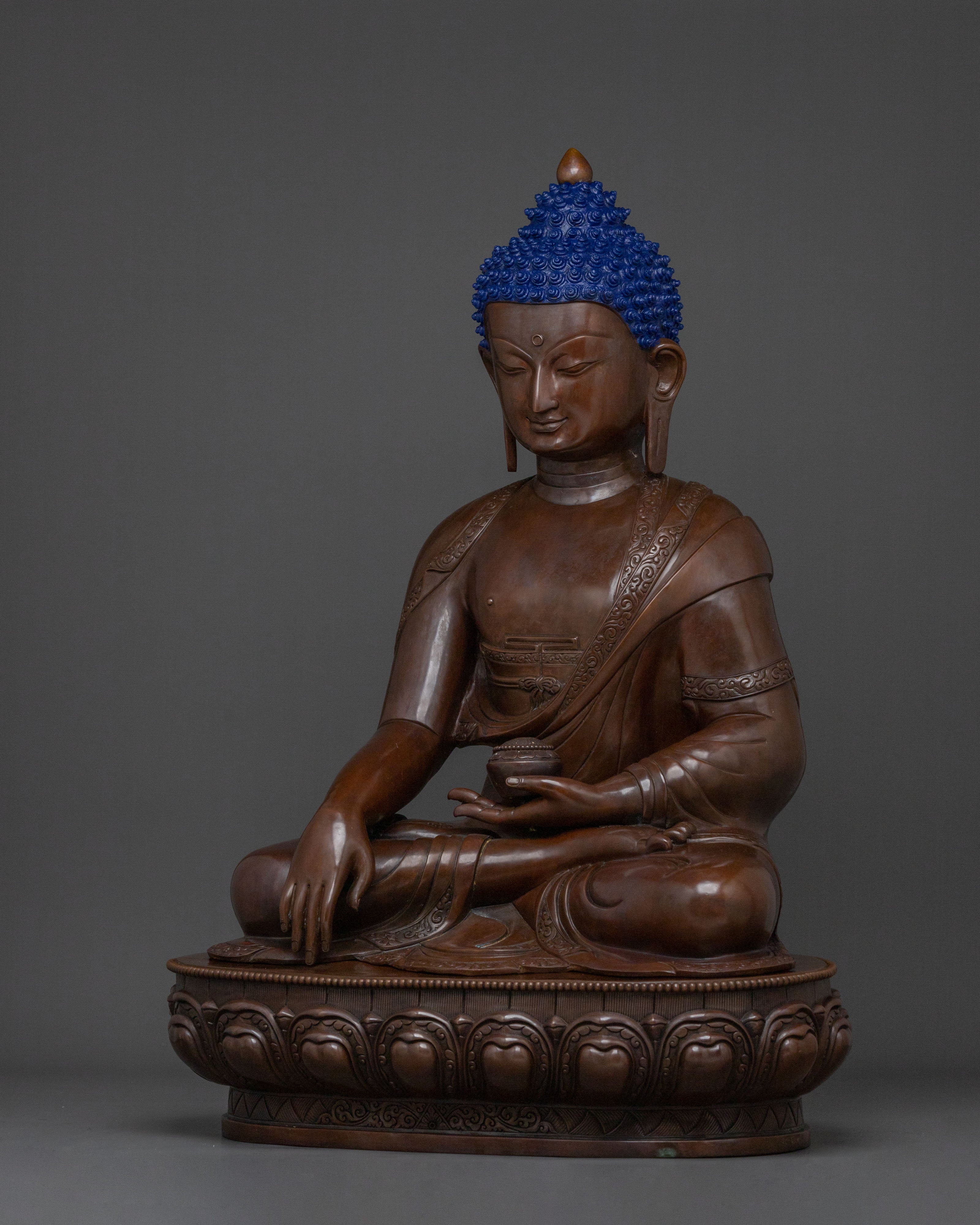 Buddhist Shrine Shakyamuni Buddha Statue | Symbol of Wisdom