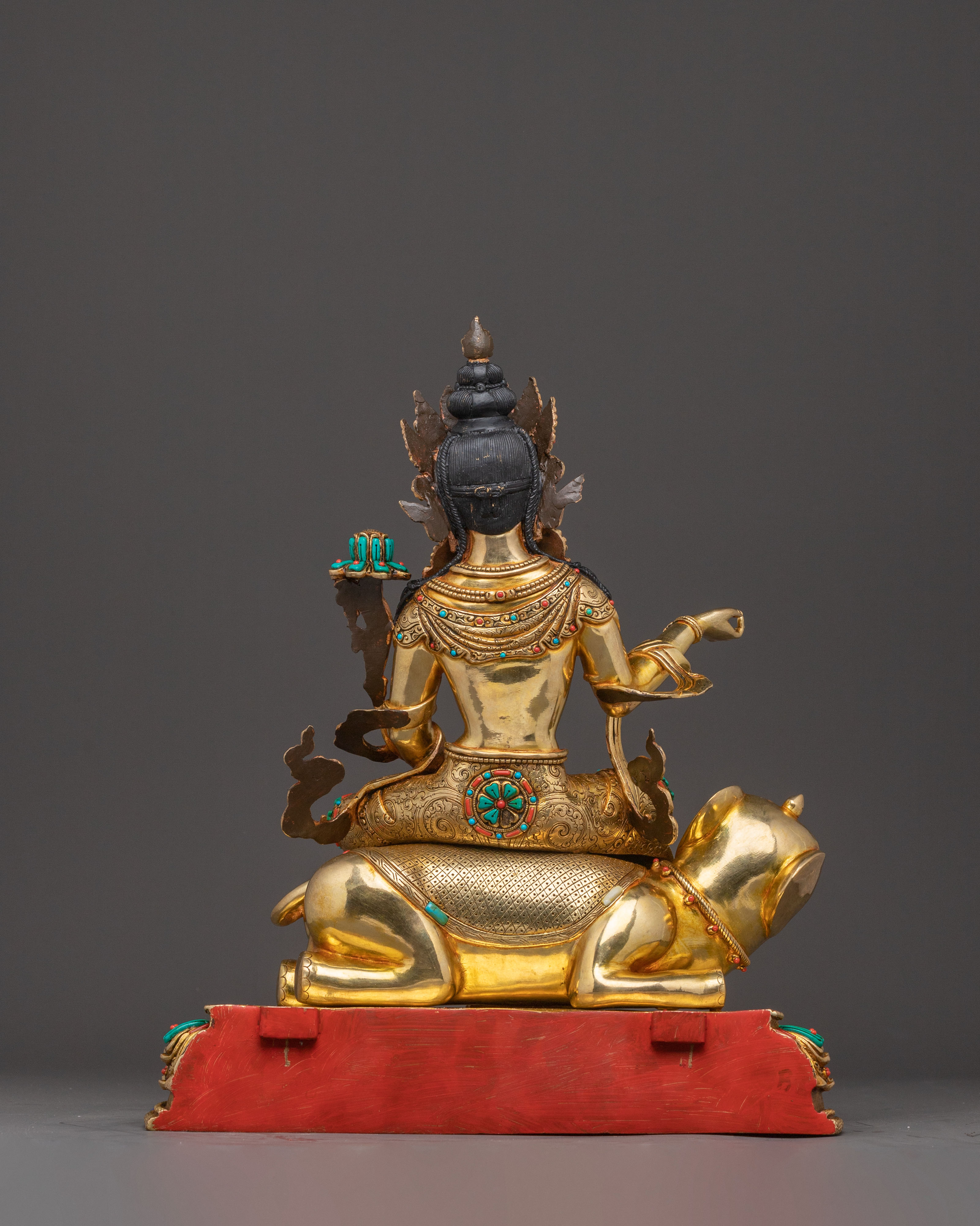 Golden Samantabhadra Buddhist Statue | Symbol of Enlightenment