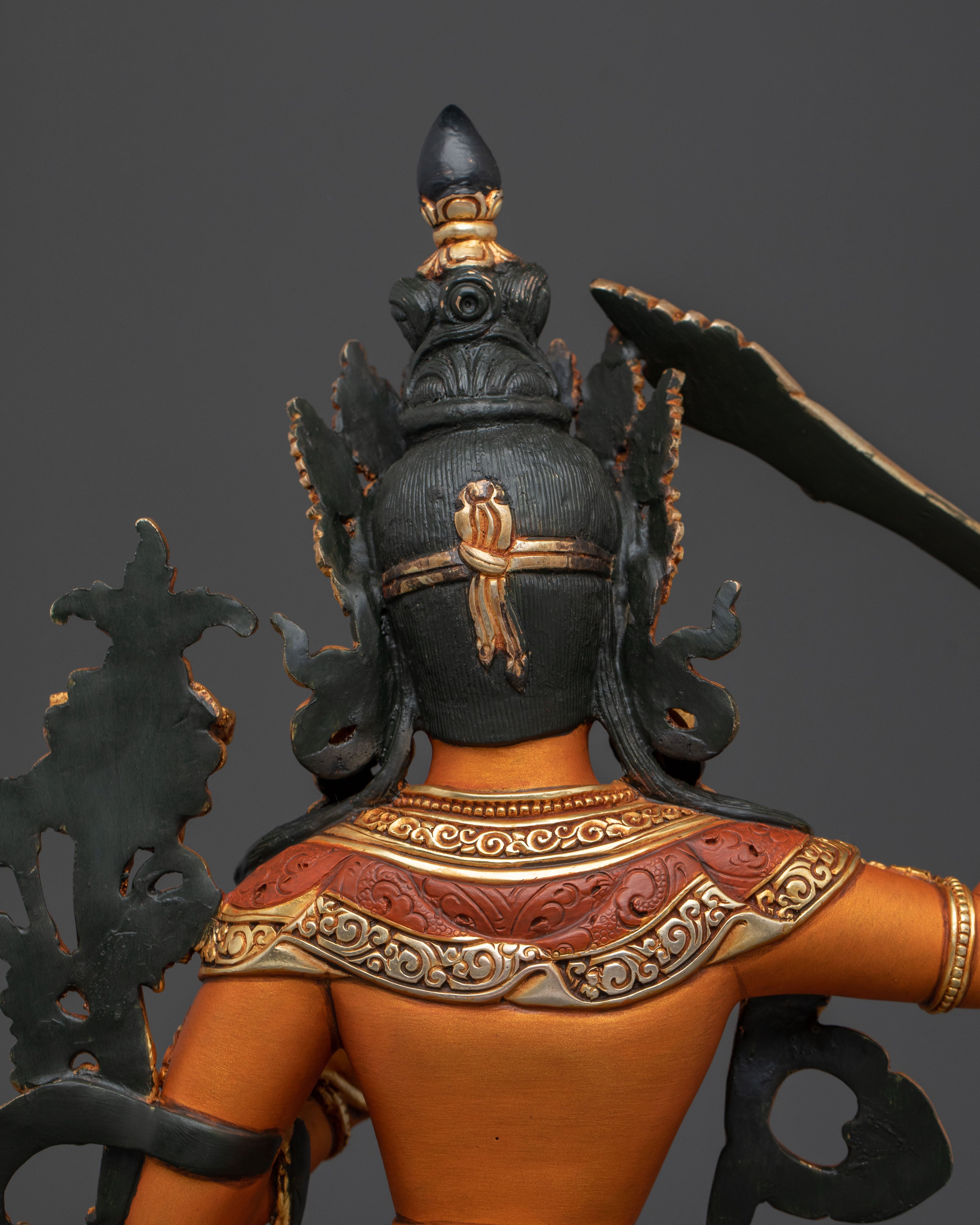 Manjushri Wisdom Statue | Himalayan Buddhist Deity