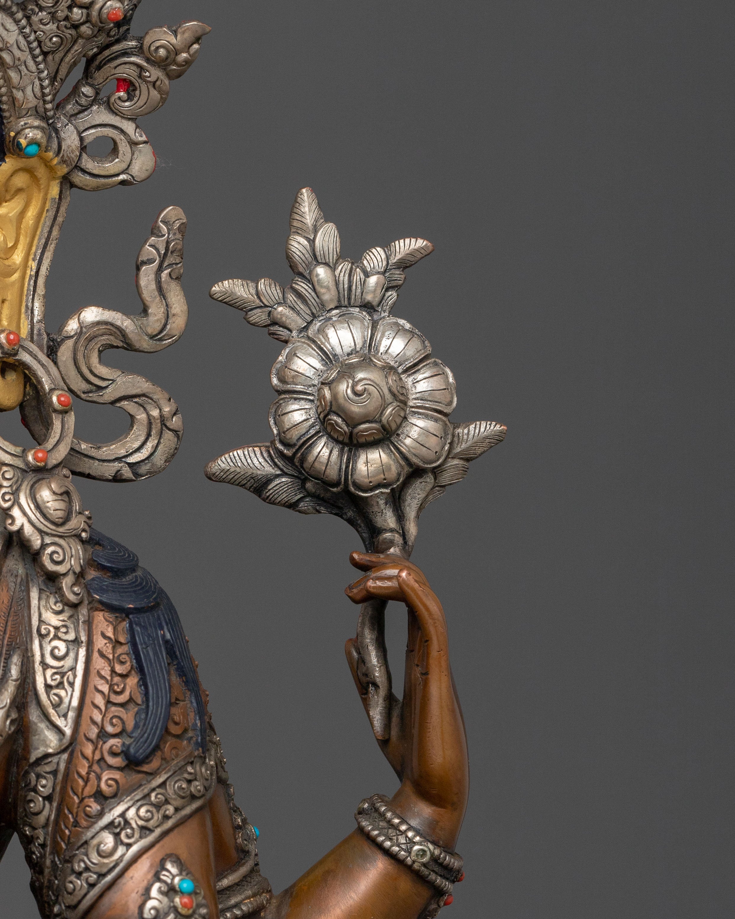 Himalayan Buddhist Chenrezig Statue | Bodhisattva of Compassion