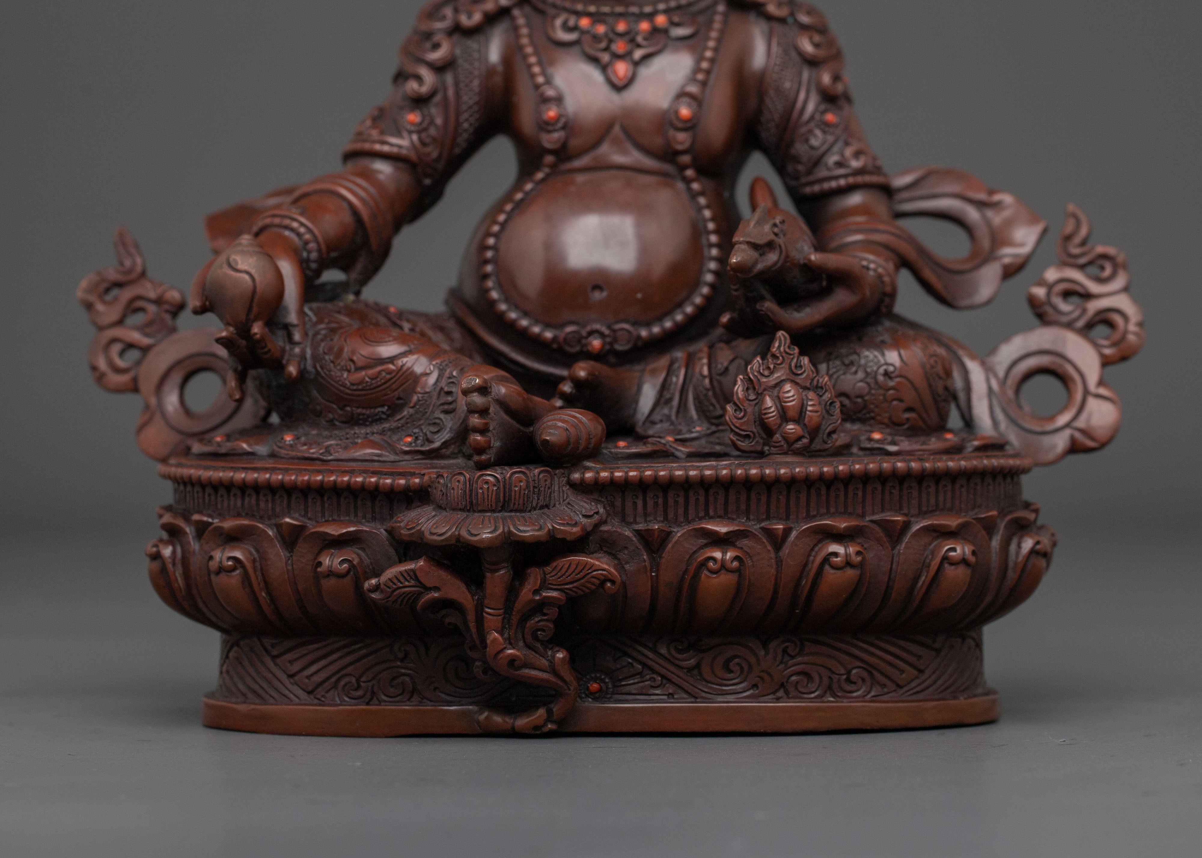 Dzambhala Figurine | Buddhist Wealth God
