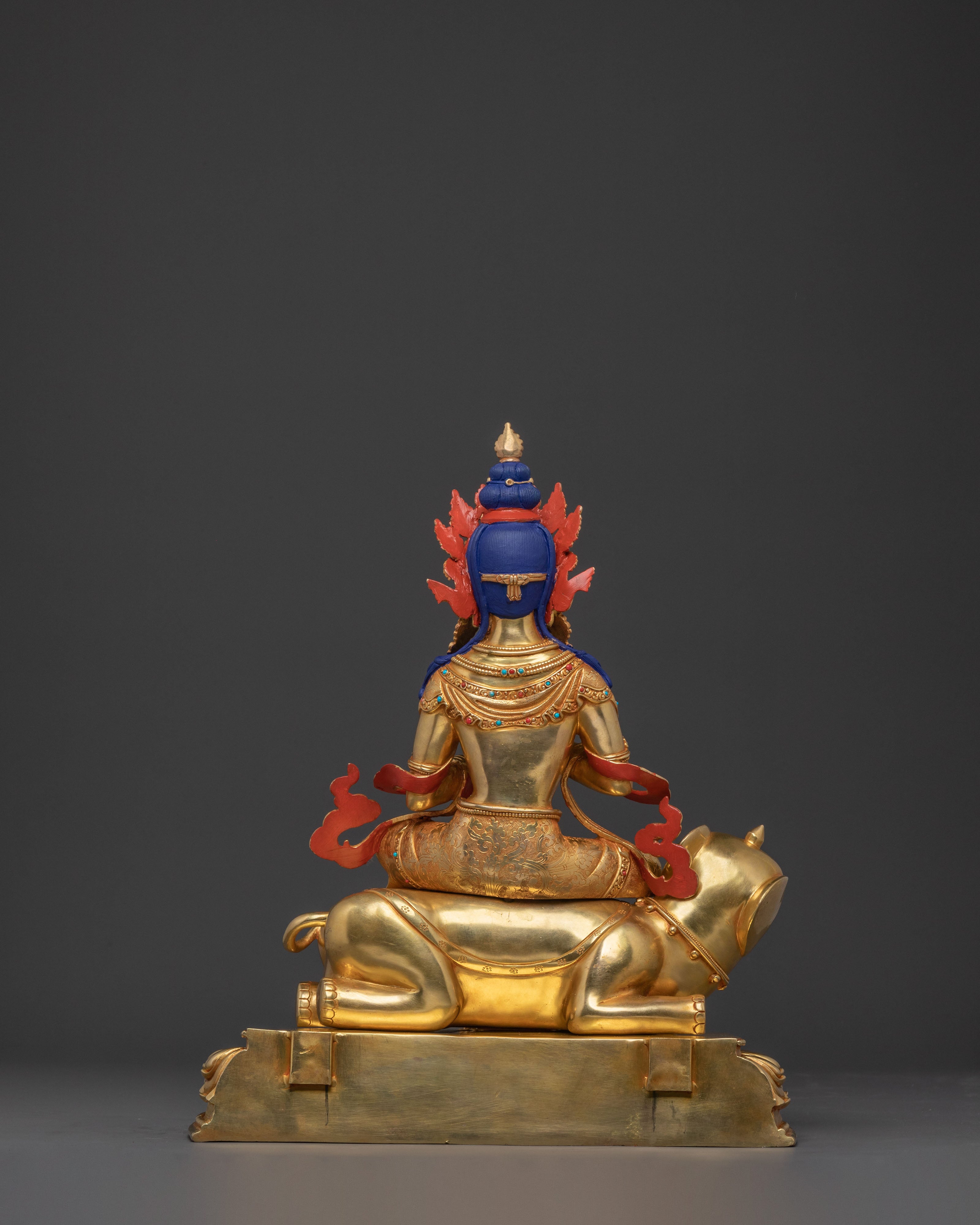 Samantabhadra Golden Statue | Altar Decor
