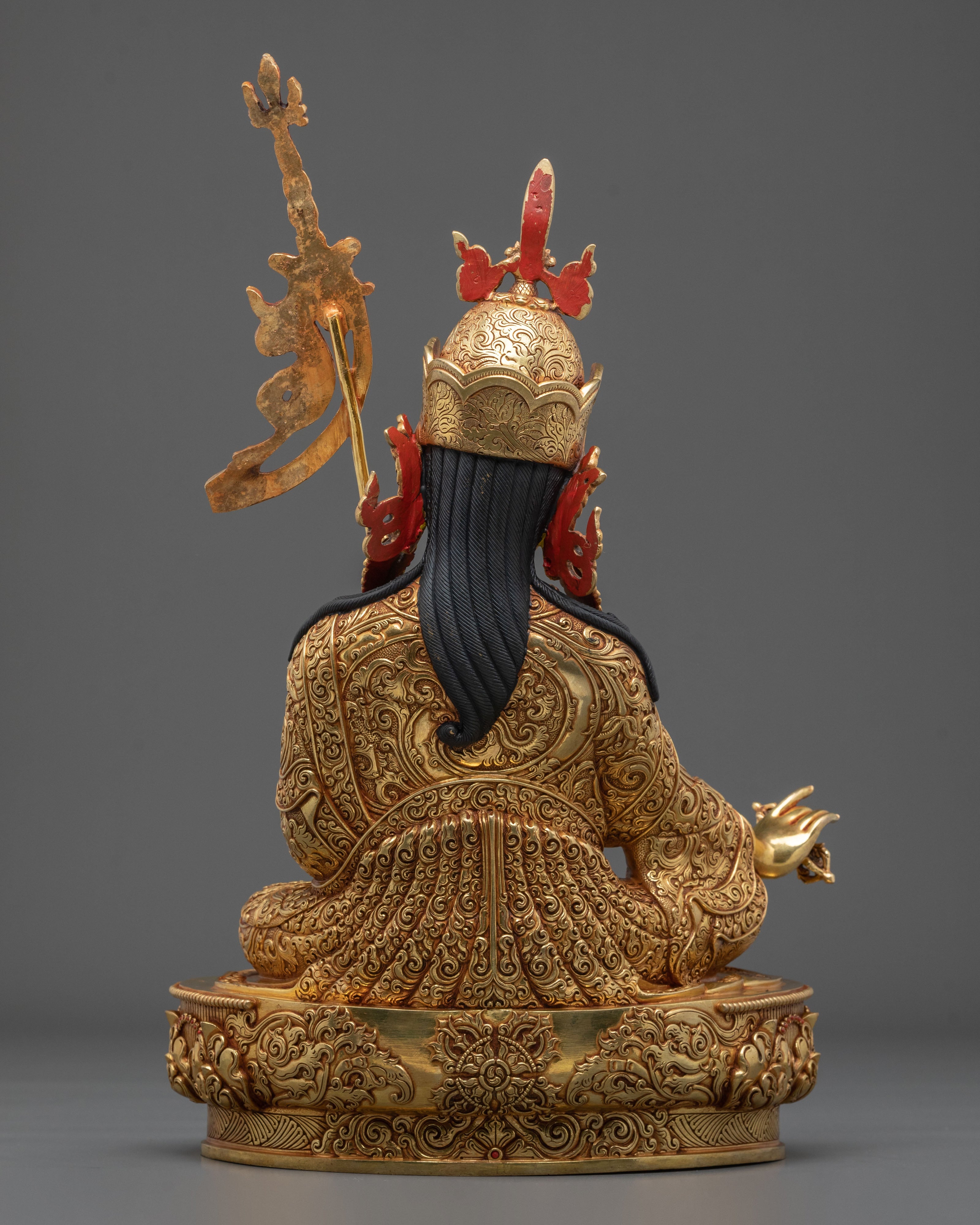 Guru Rinpoche Statue | Radiant Handcrafted Buddhist Figurine