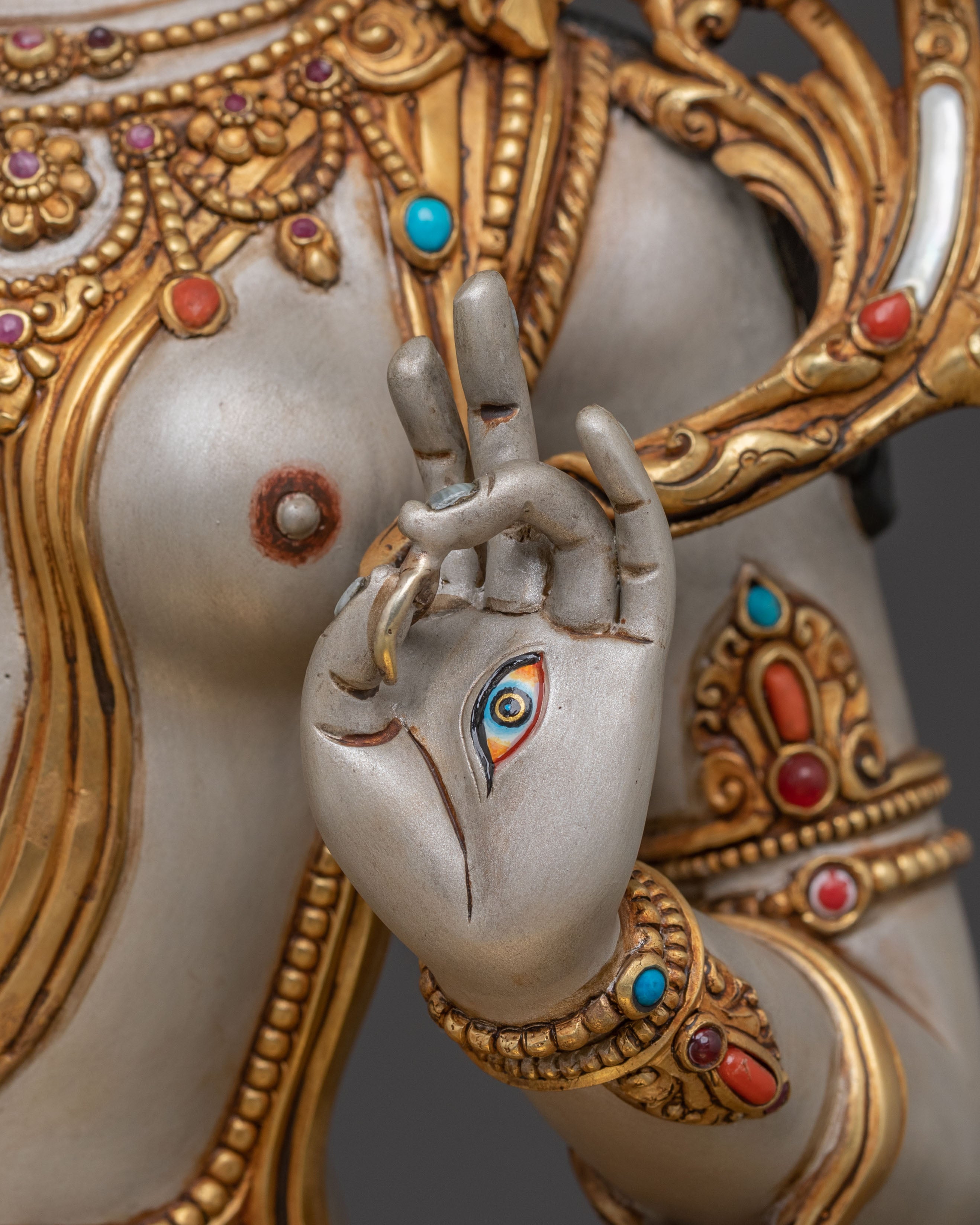 Longevity White Tara Statue | Symbolism of Healing