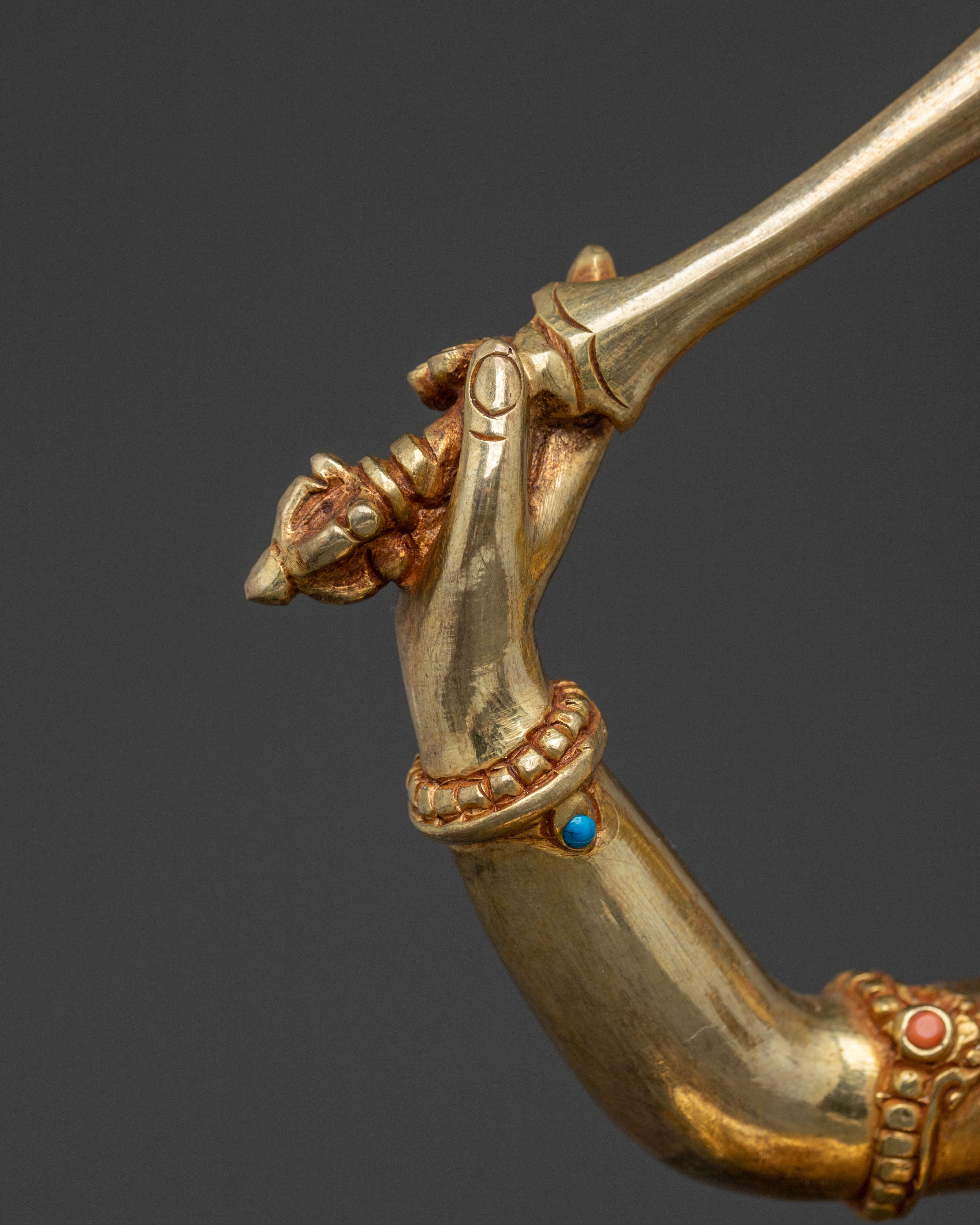 Manjushri Sacred Statue | Tibetan Buddhist Figurine