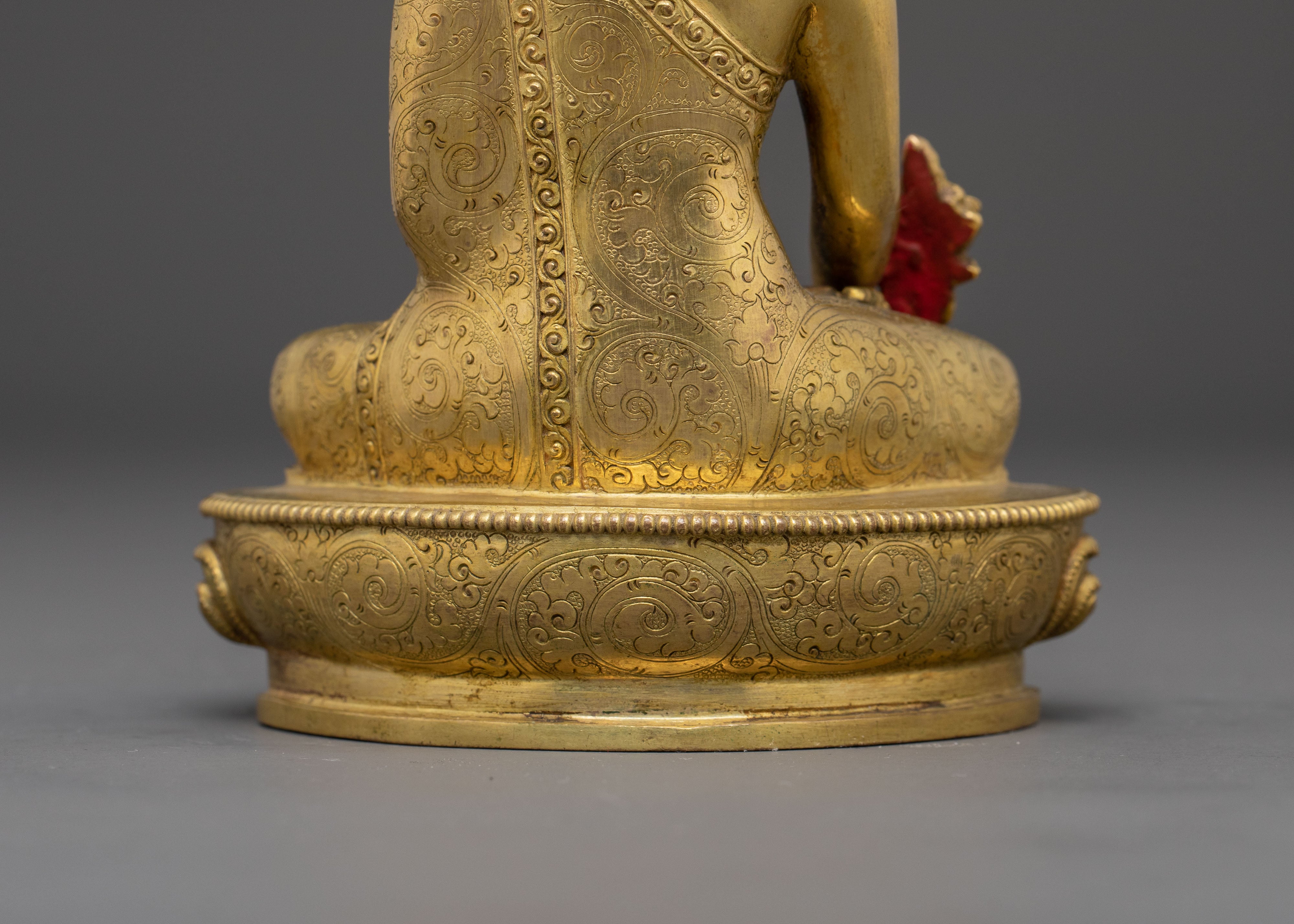 Medicine Buddha Healing Statue | Spiritual Altar Decor