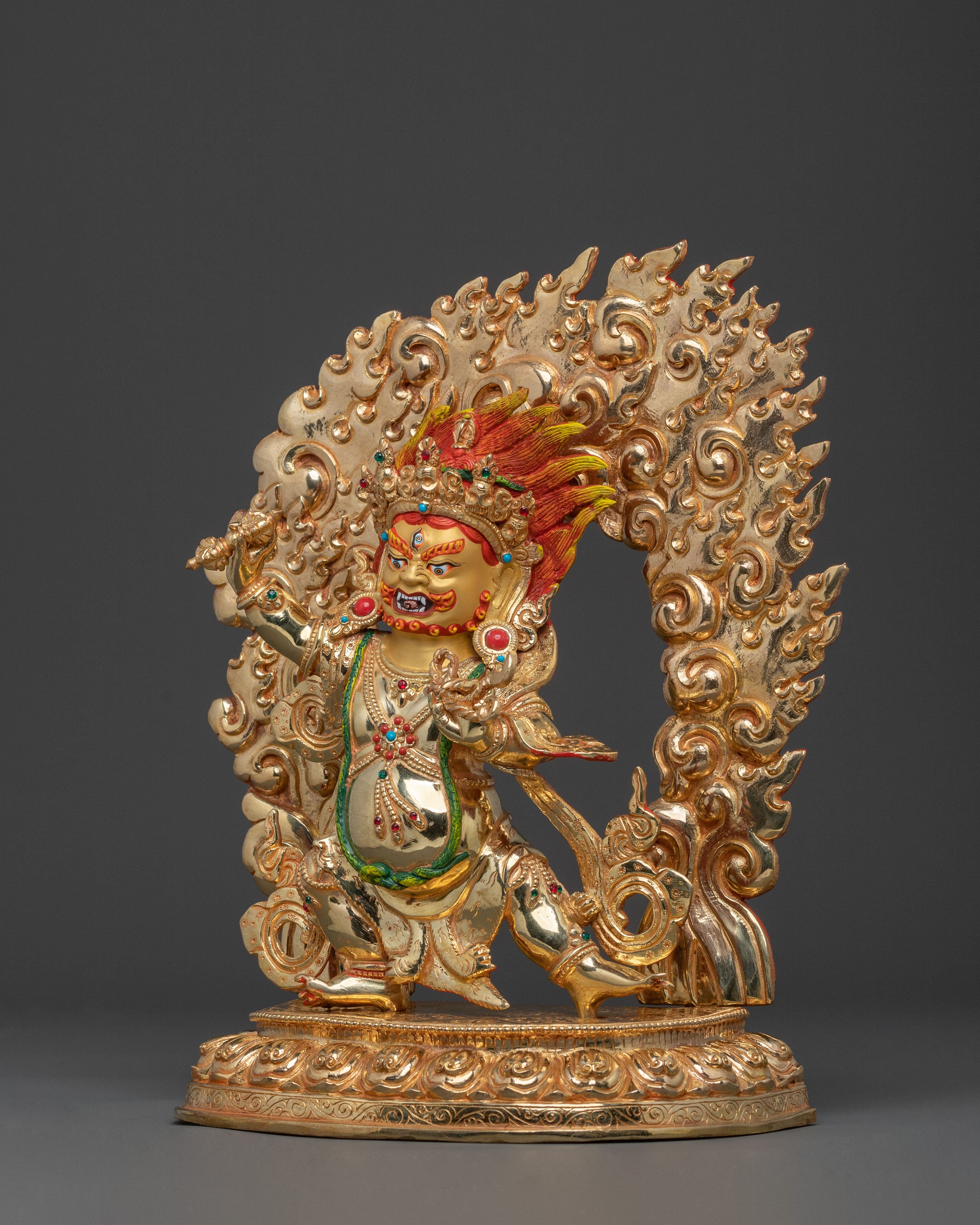 Vajrapani Statue: Fierce Protector