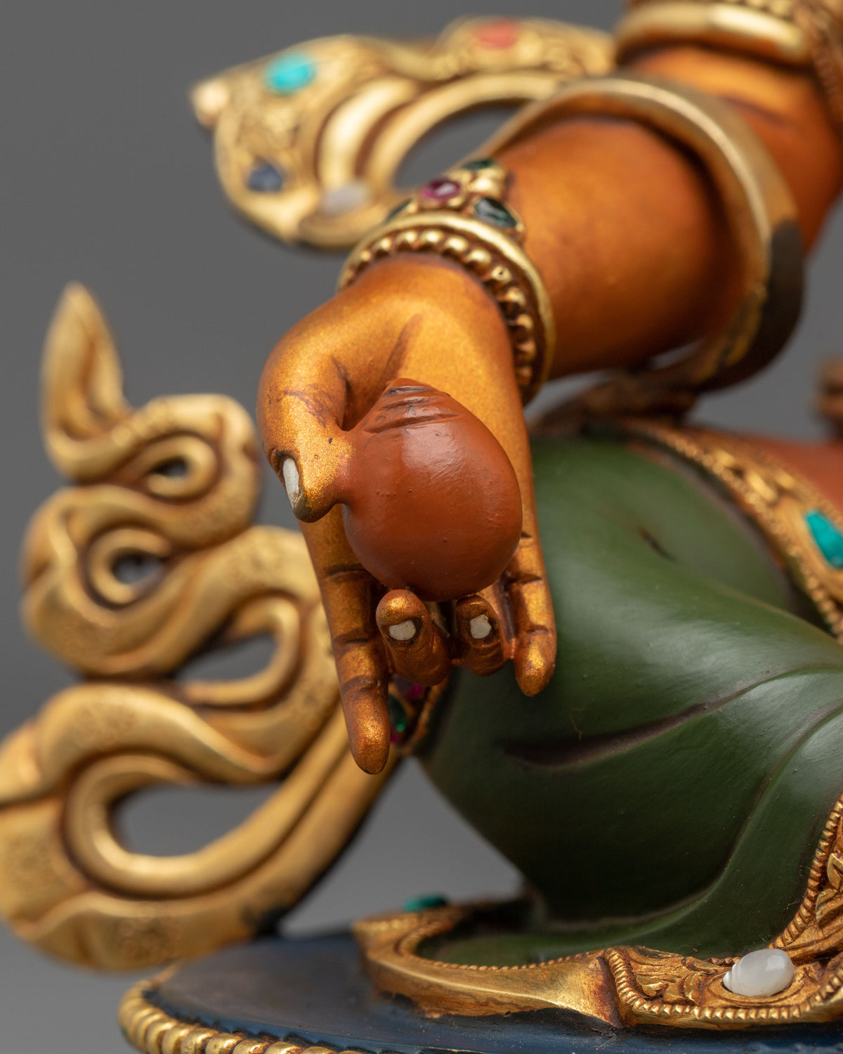 Jambhala Divine Sculpture | Tibetan Wealth God
