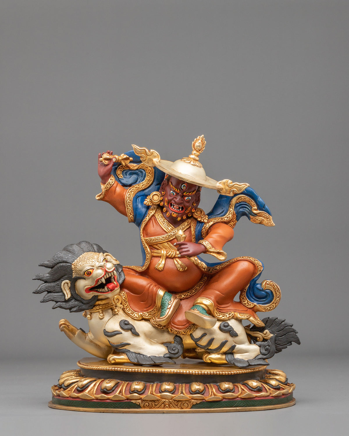 Dorje Legpa Sacred Sculpture: Symbol of Strength Protection