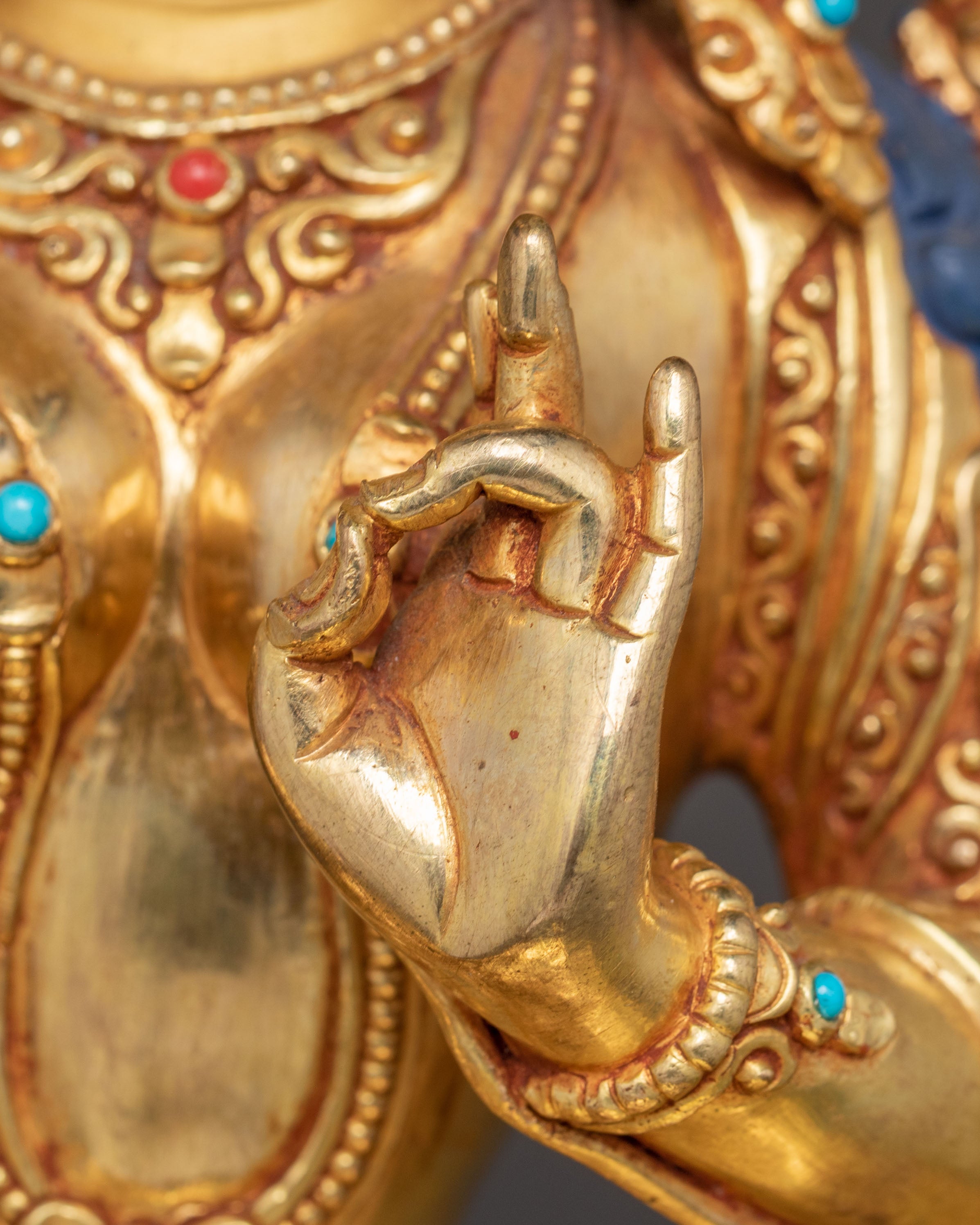 Handmade Twenty-One Tara Copper Set | 21 Tara Sculpture Set