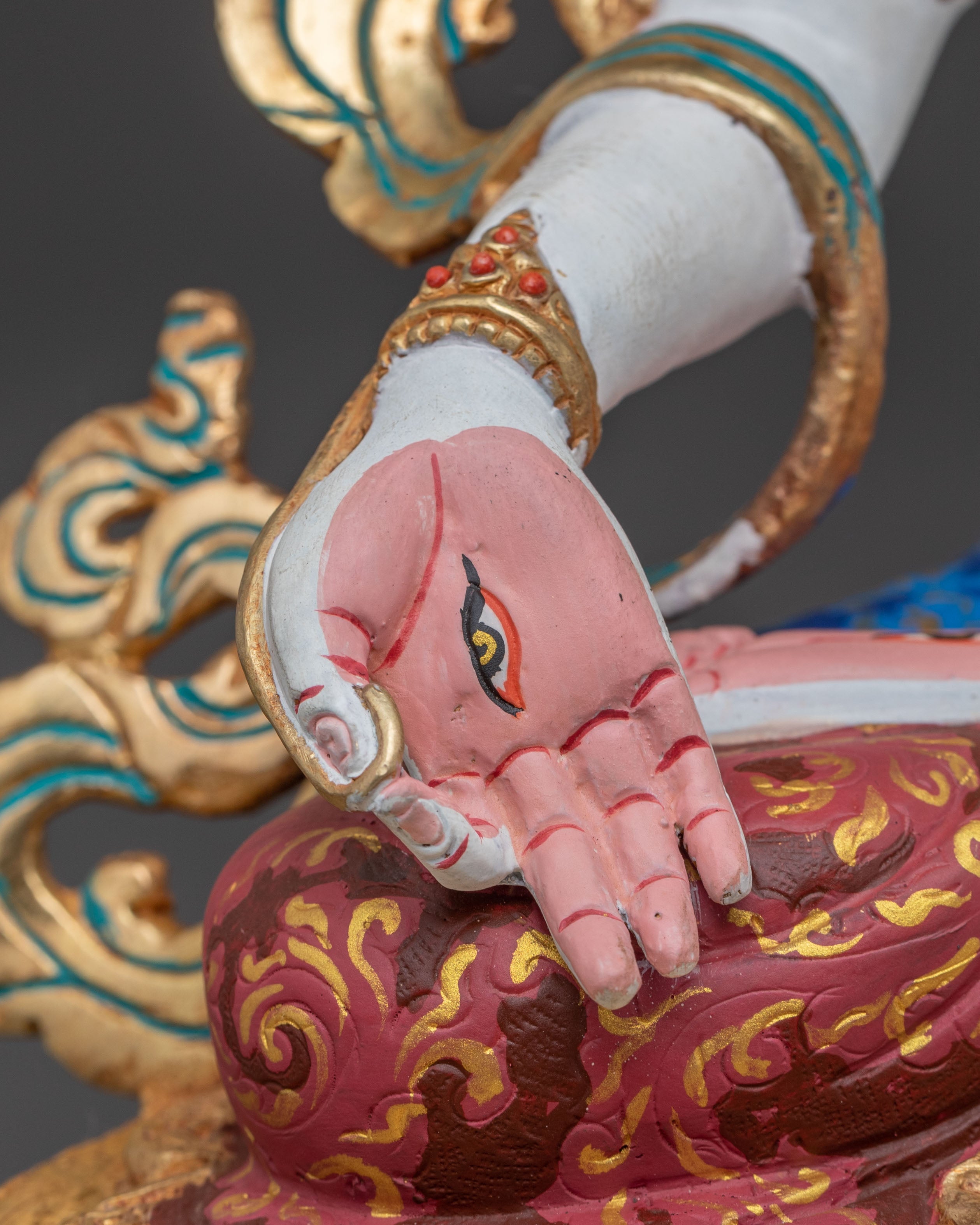 Sita Tara Copper Statue: Meditation Decor