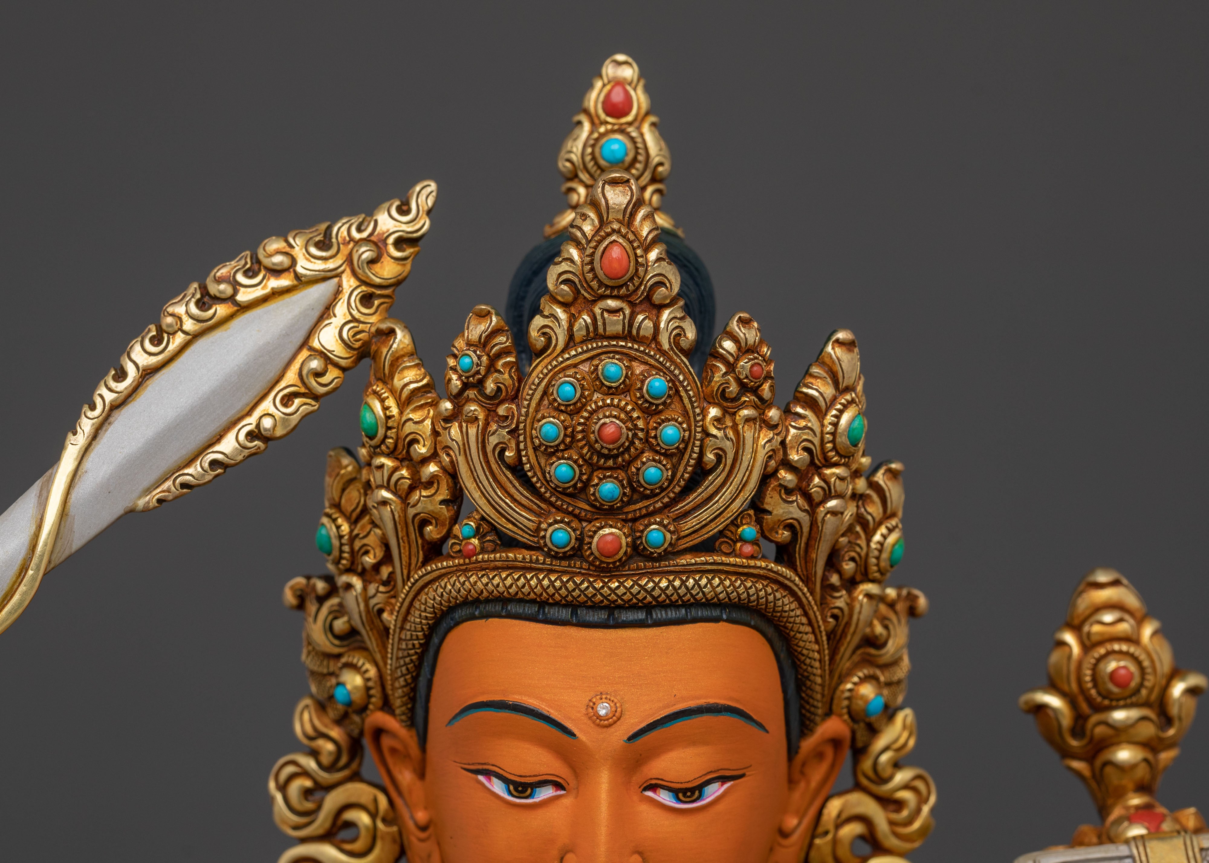 Spiritual Manjushri Divine Statue | Home Decor