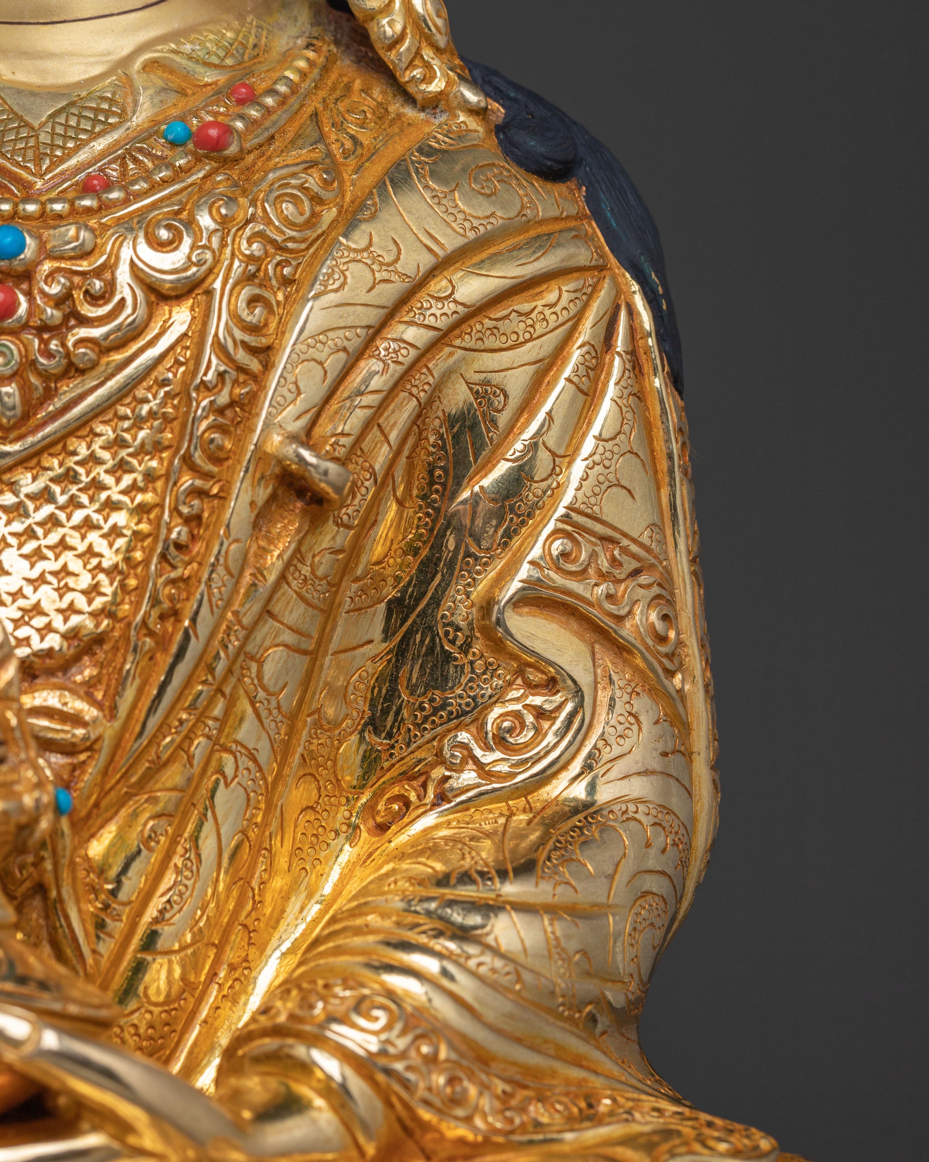 Guru Rinpoche Statue | Spiritual Altar Decor