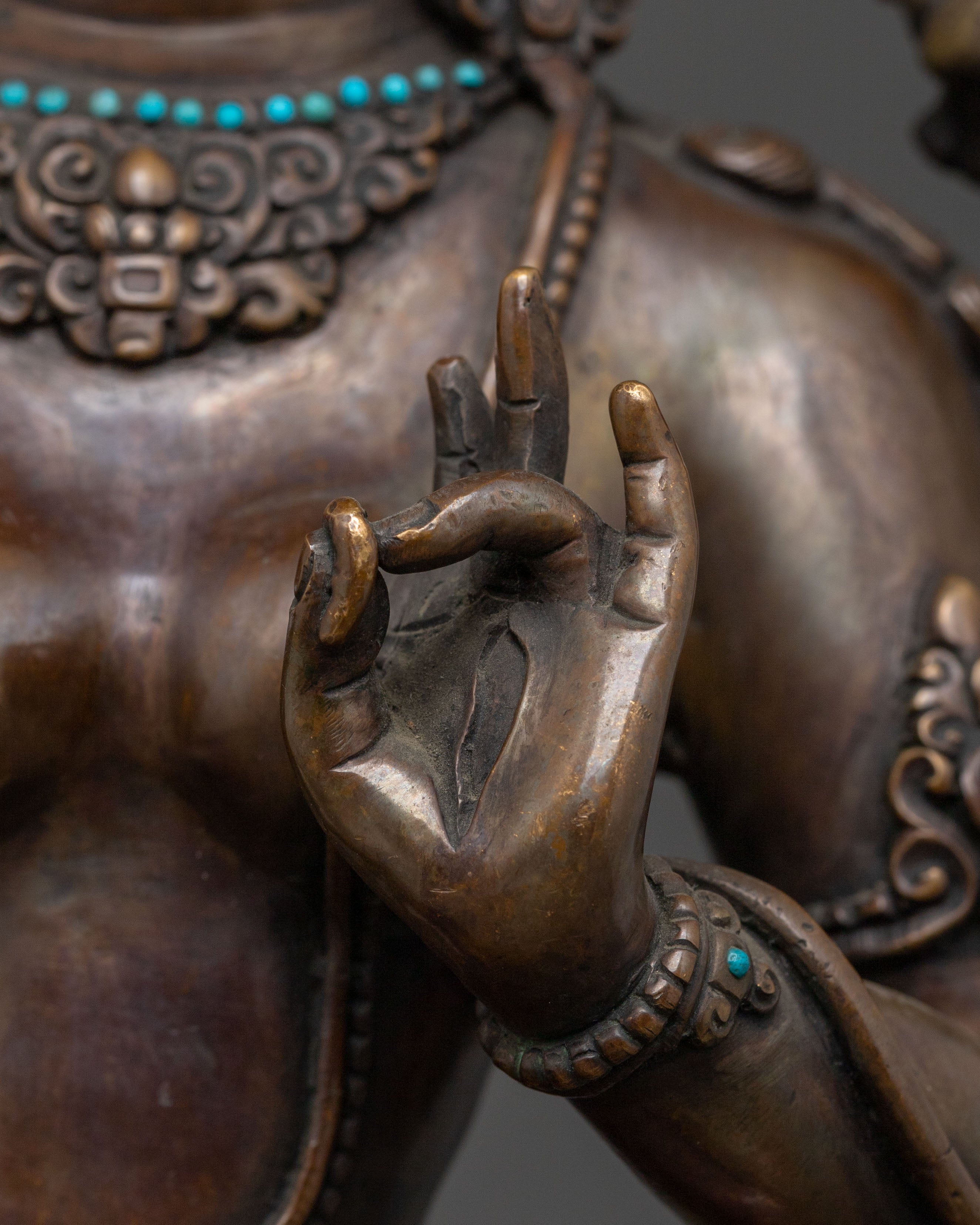 Handcrafted White Tara Statue | Longevity Goddess