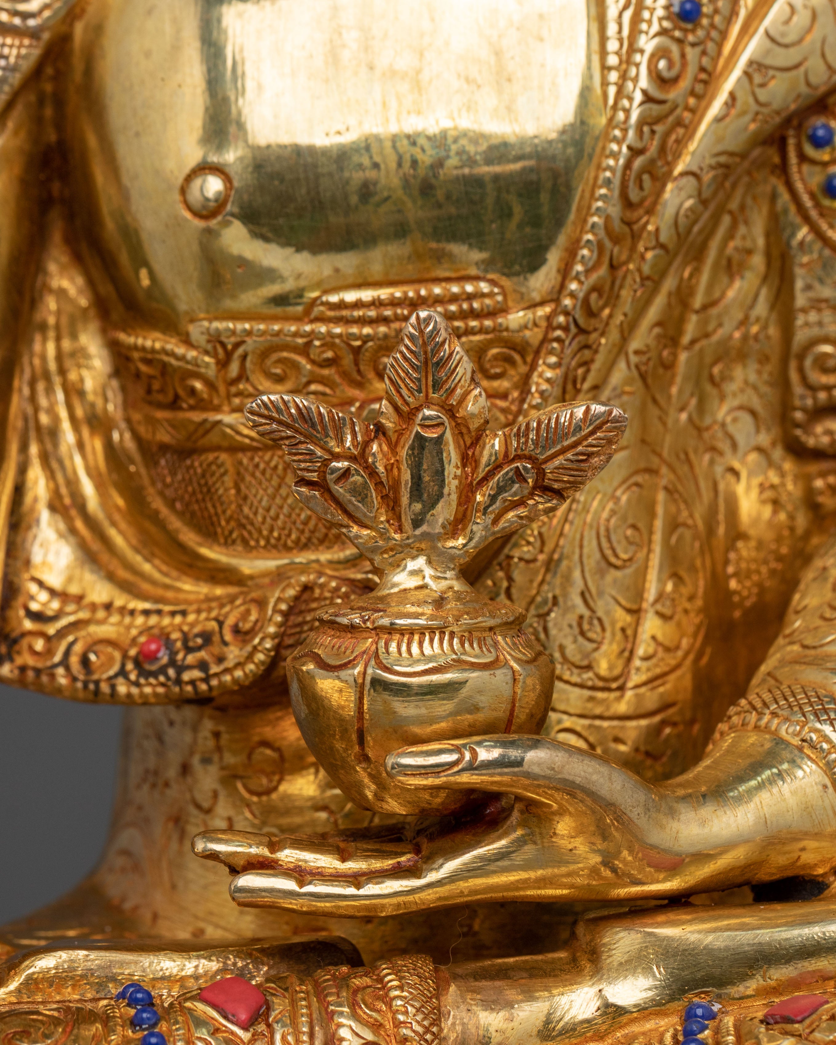 Hand-Carved Medicine Buddha Rupa | Healing Deity