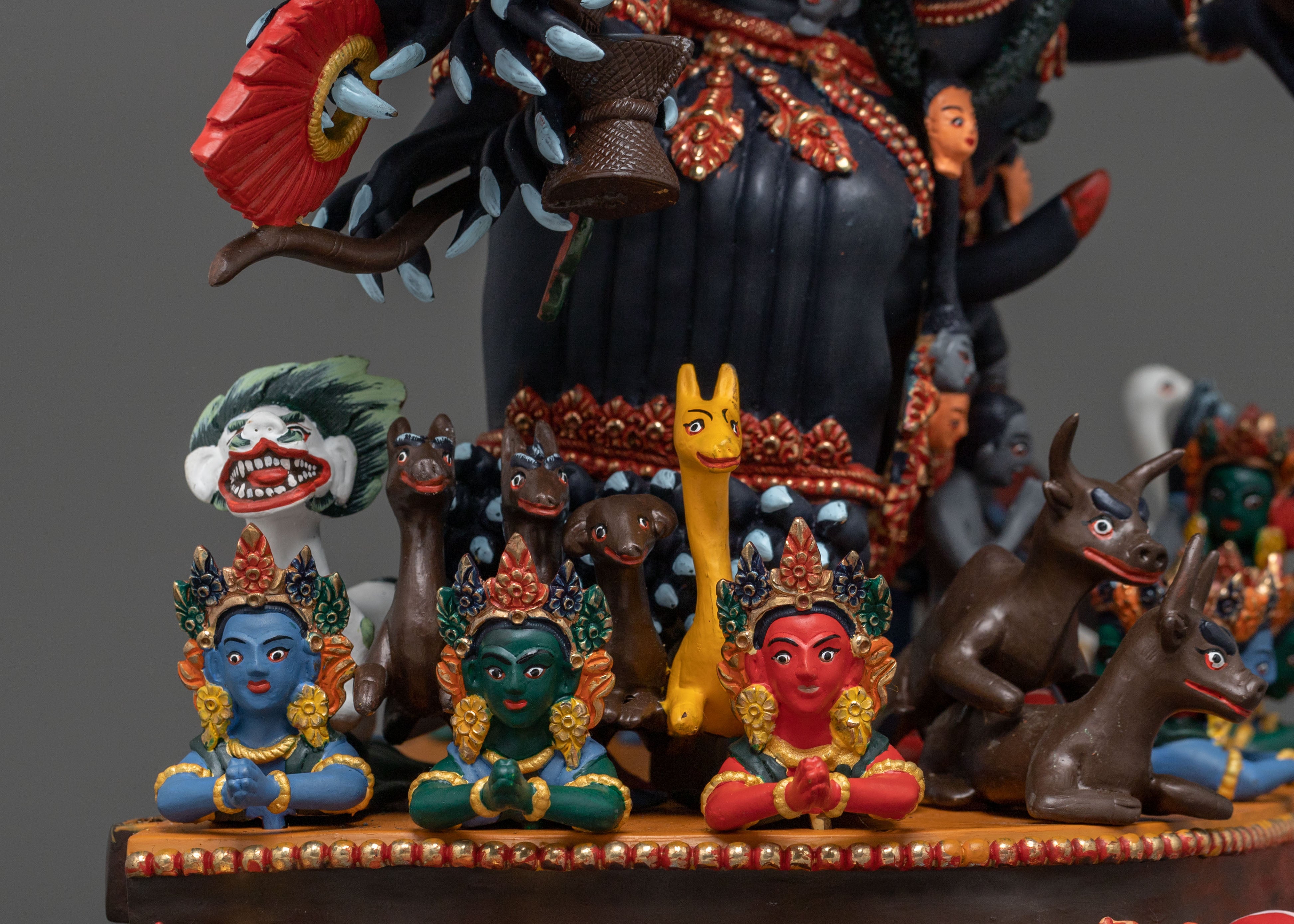 Meditation Deity Yamantaka Statue | Wrathful Buddha of Wisdom