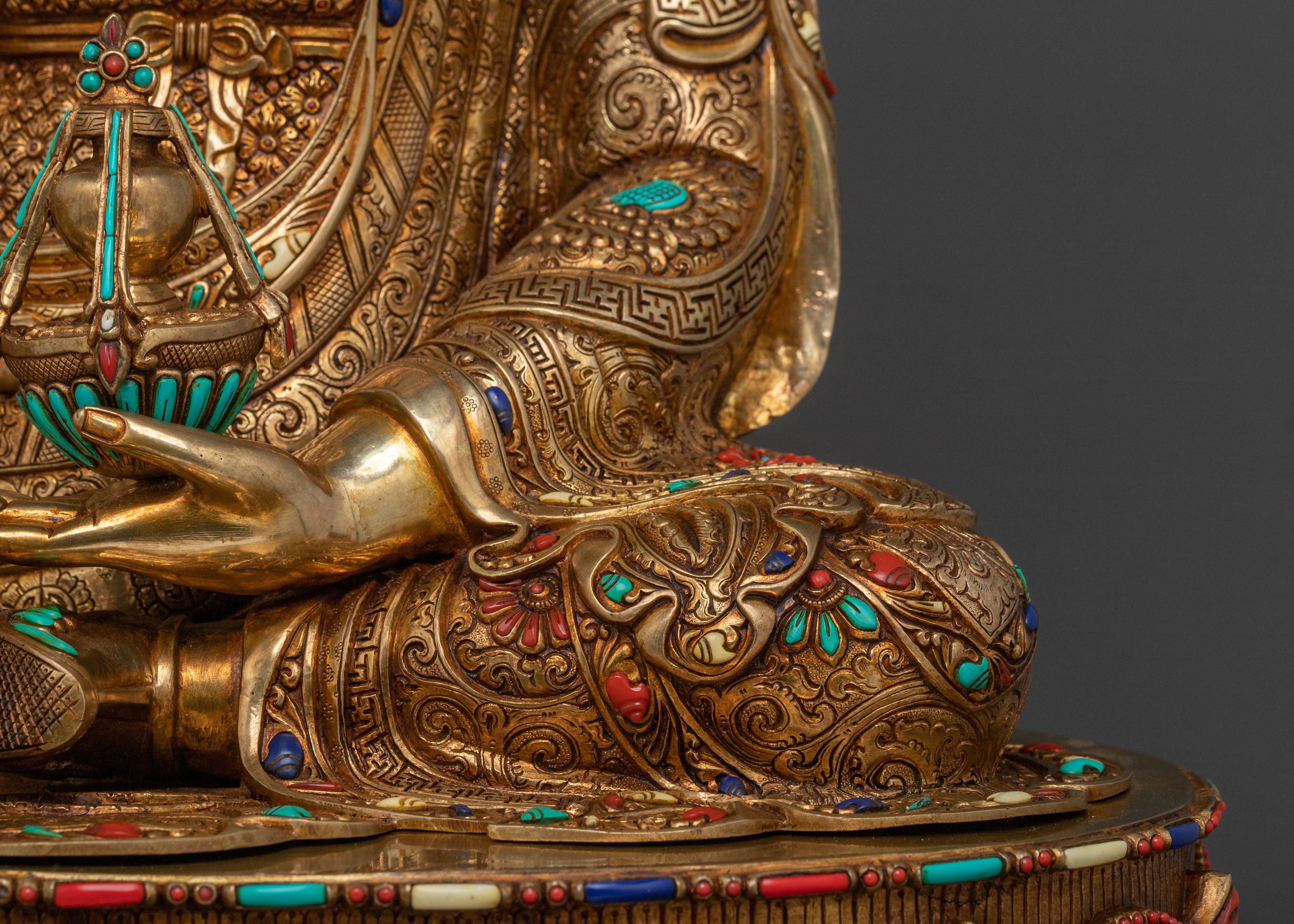 Guru Rinpoche Buddhist Statue | Sacred Figurine