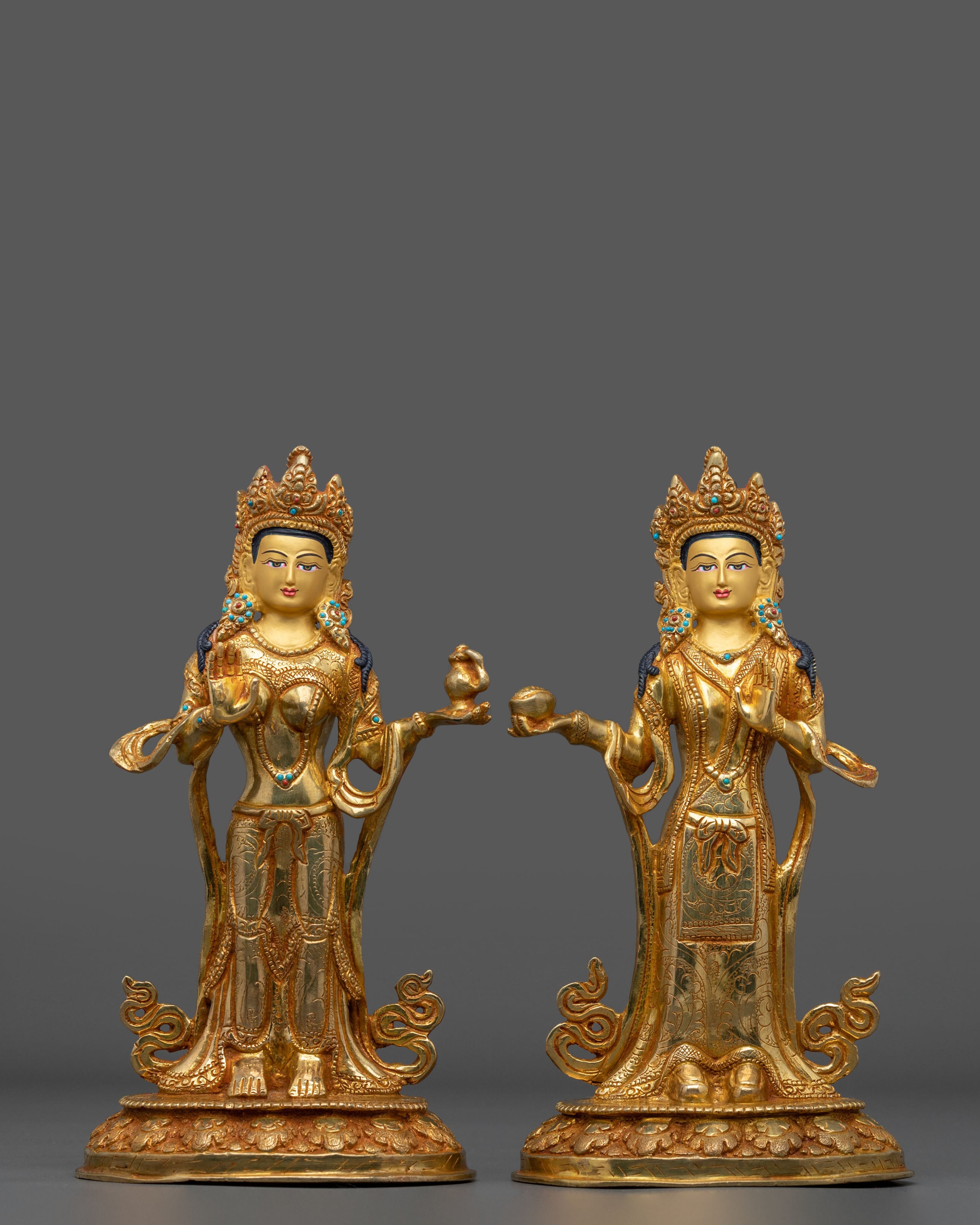 Yeshe Tsogyal and Mandarva Statue