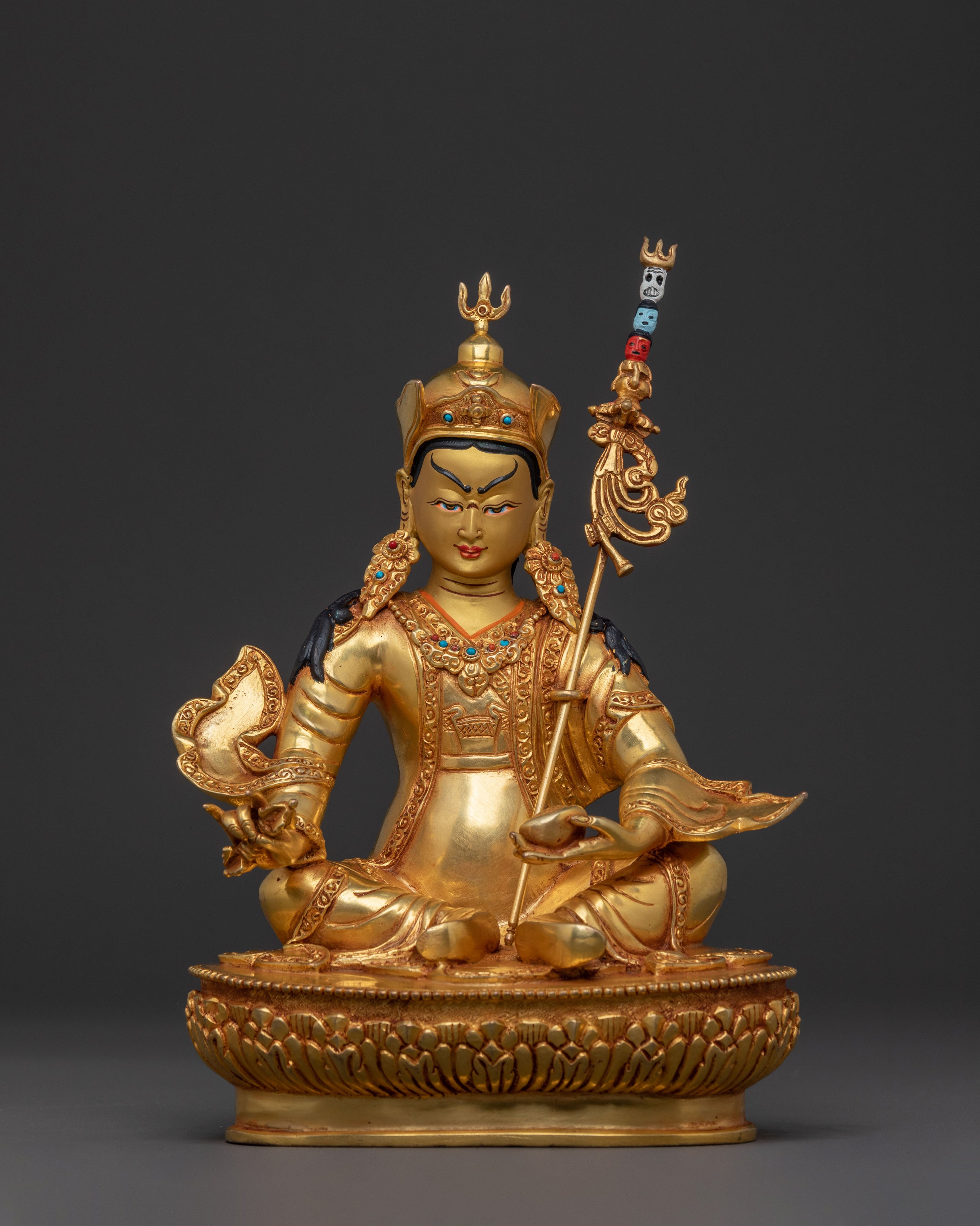Guru Rinpoche Divine Statue | Wisdom & Enlightenment