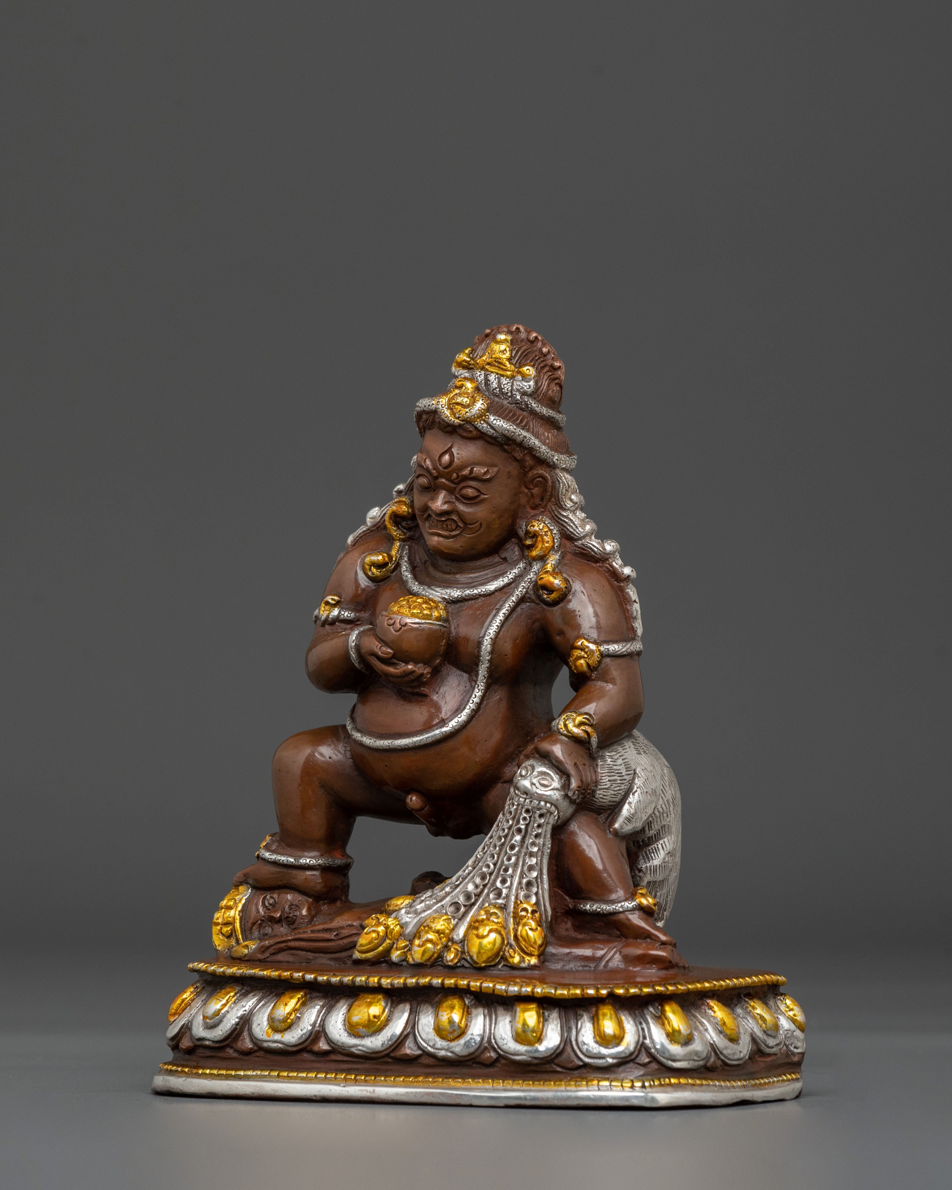 Black Dzambhala Statue | Wealth Deity