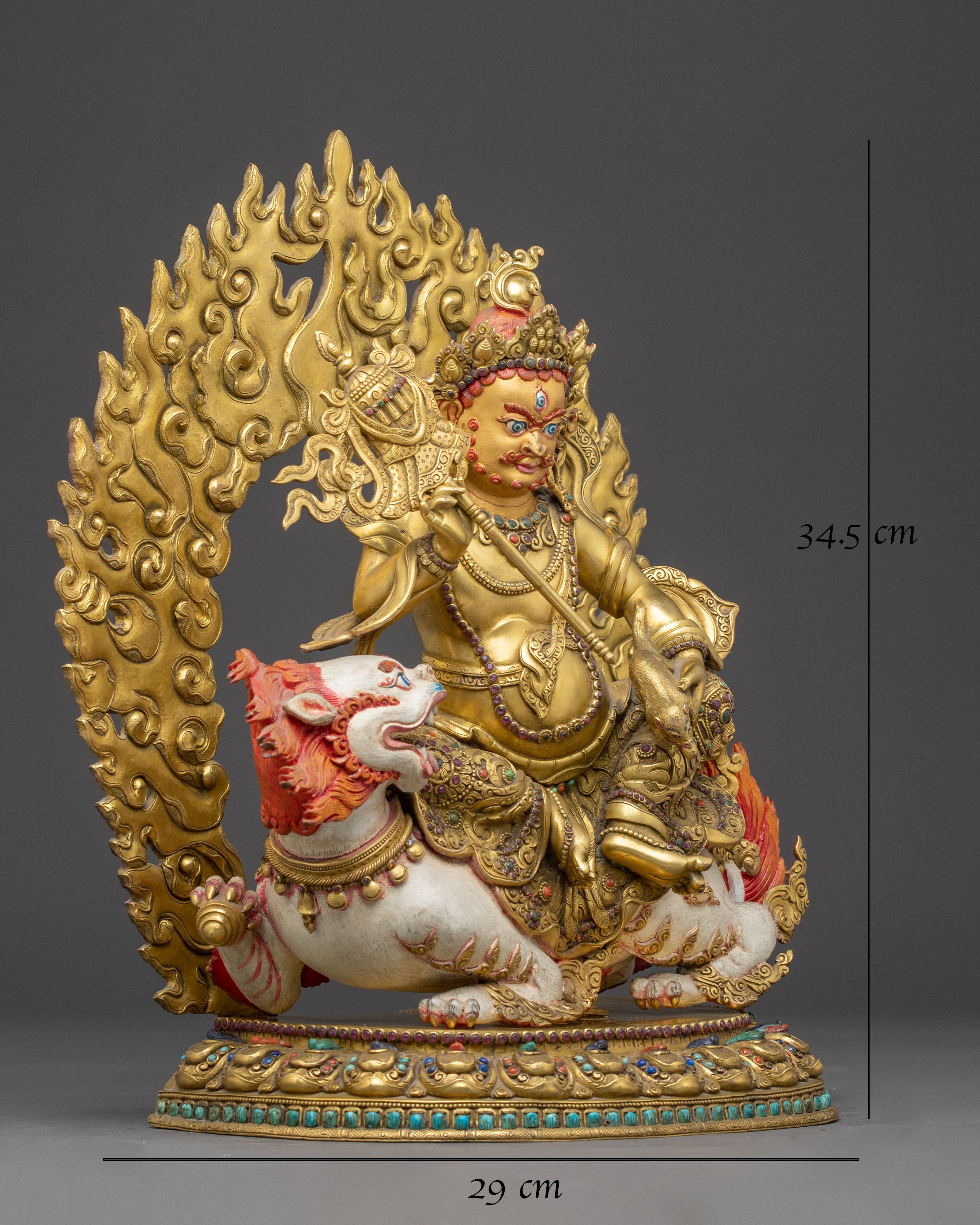 Namtoshe Statue | Tibetan God of Wealth