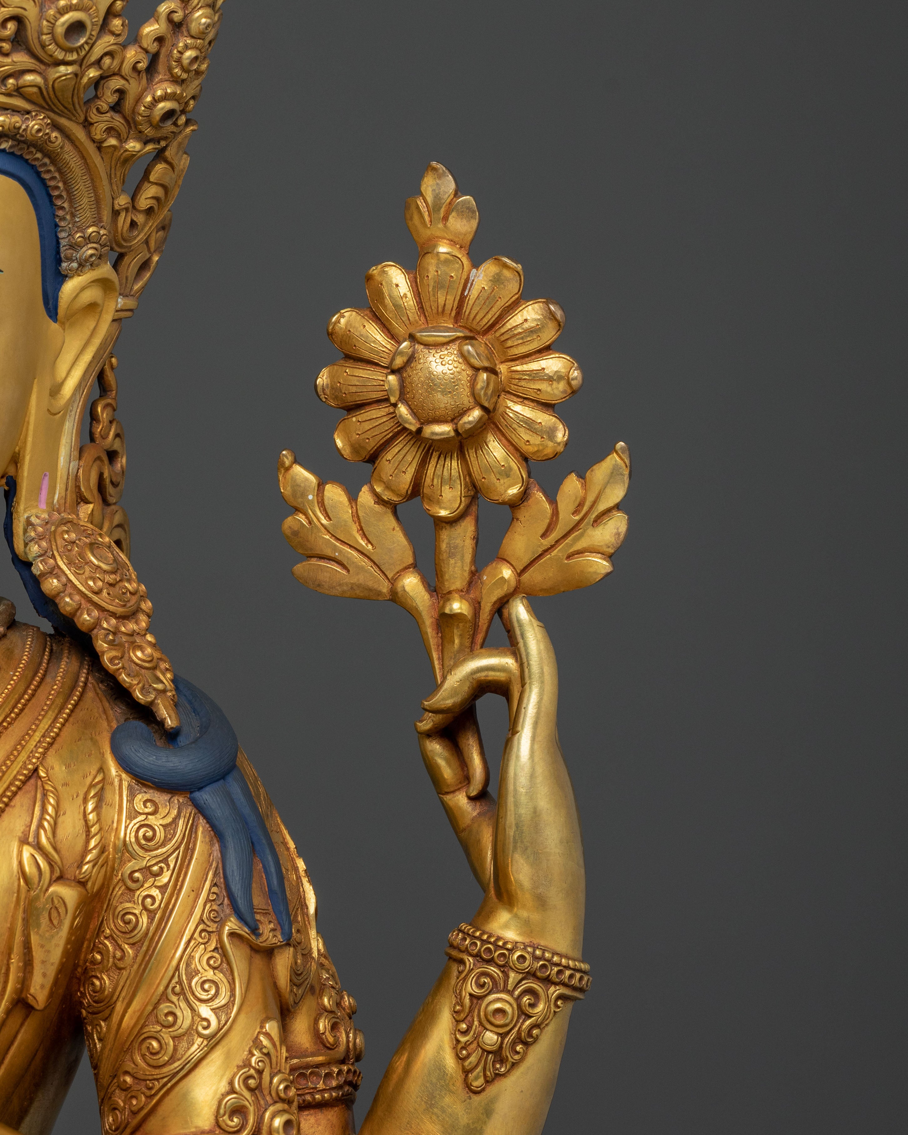 Chenrezig Buddhist Protection Statue | Bodhisattva of Infinite Compassion