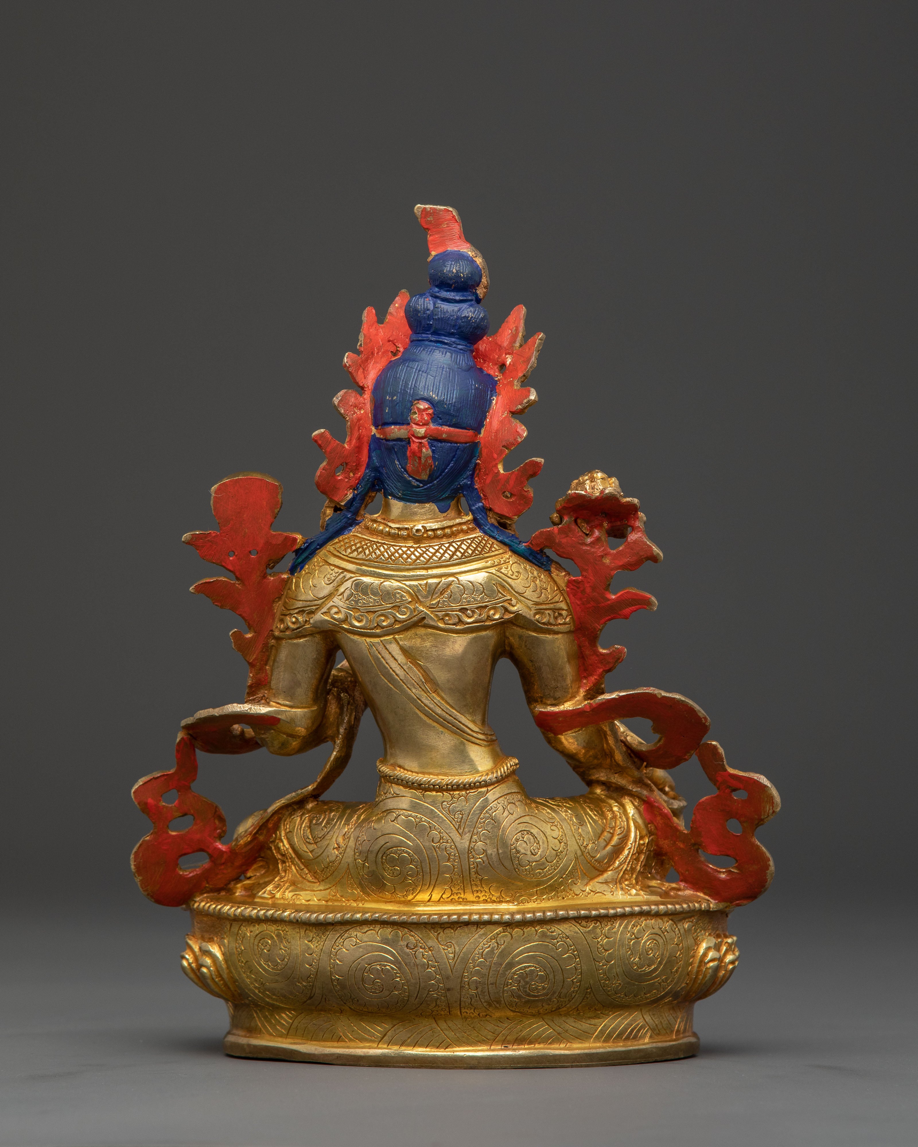 Handcrafted Green Tara Spiritual Sculpture