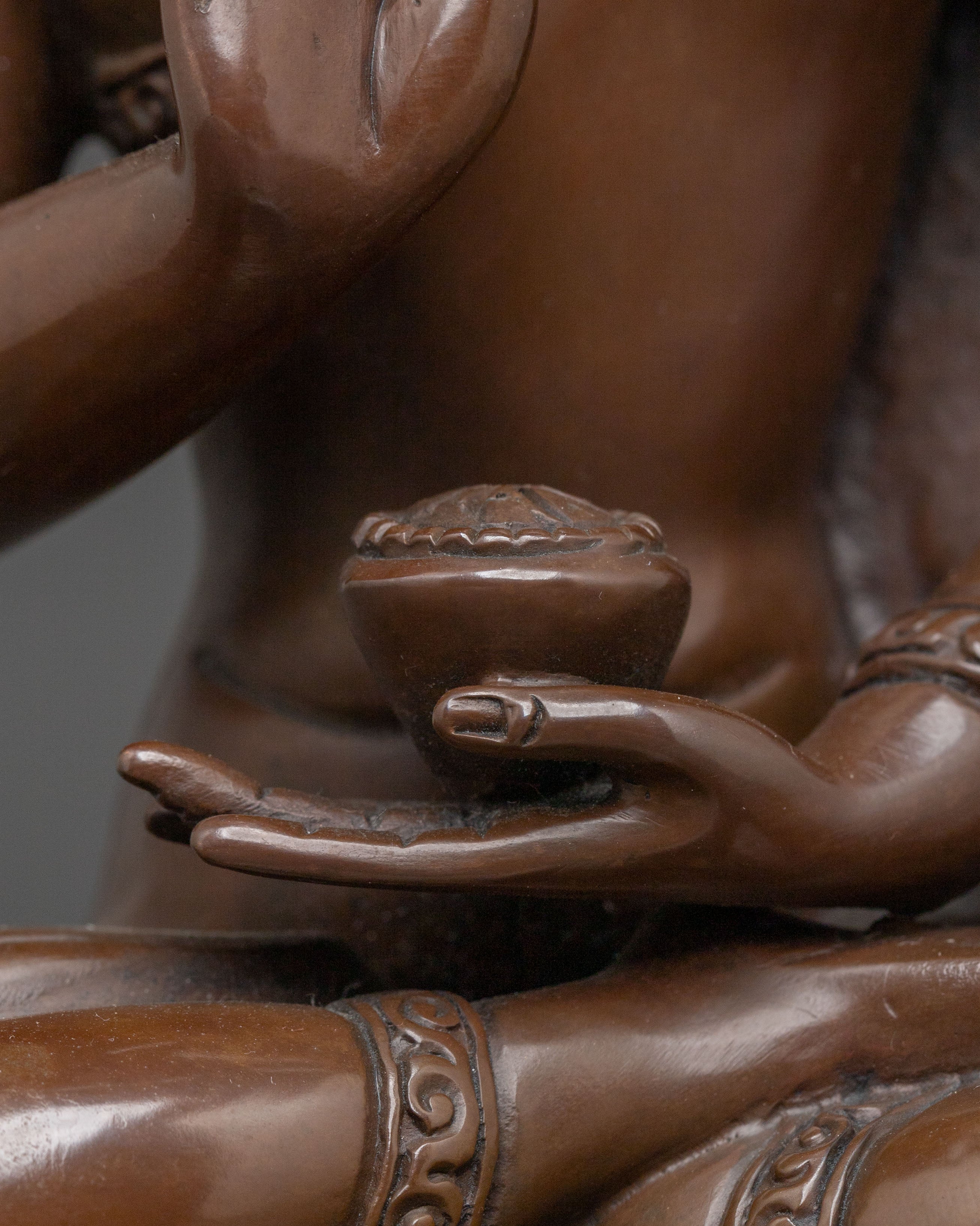 Amogasiddhi Sacred Figurine | Sacred Himalayan Art