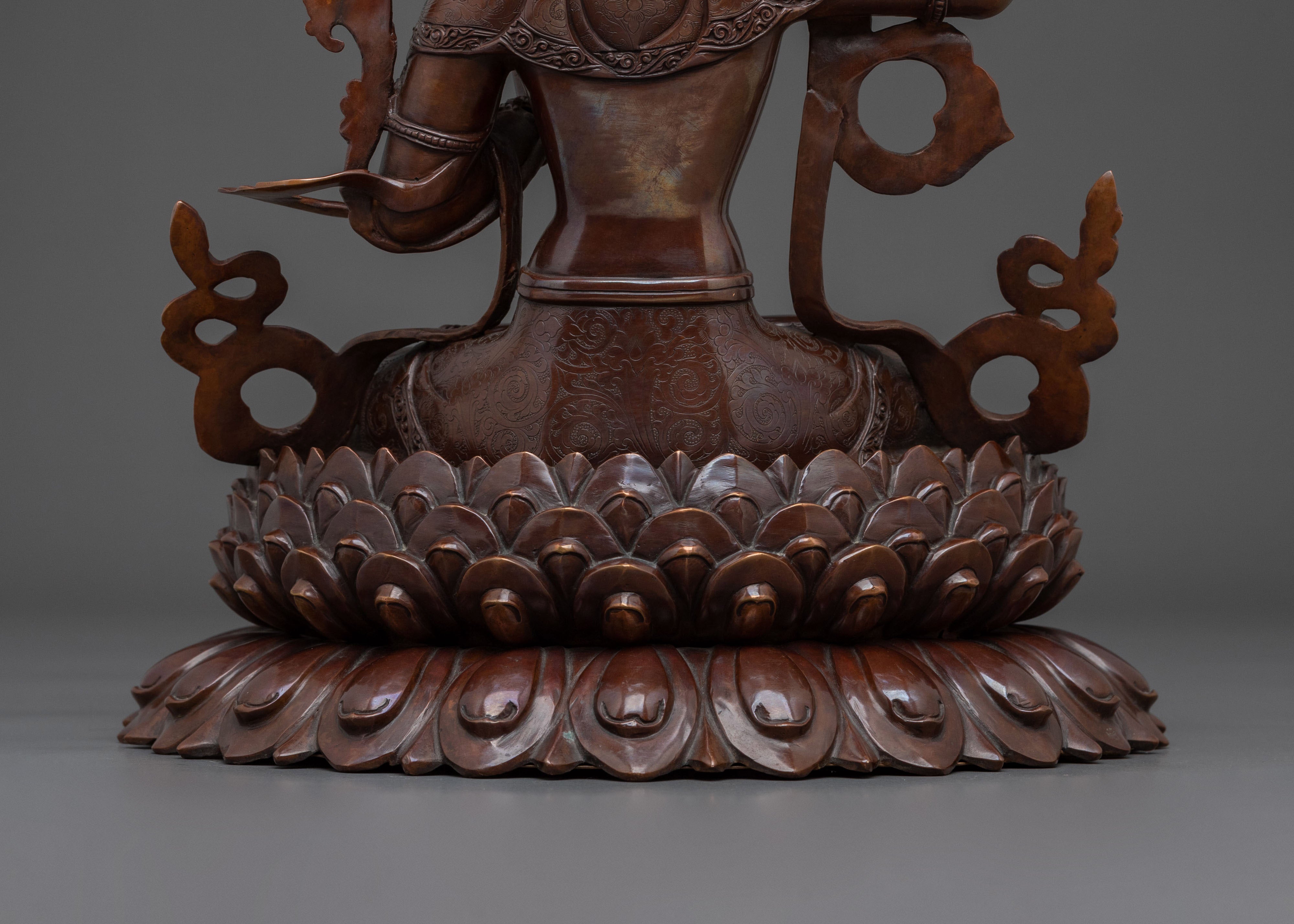 Manjushri Sculpture Bodhisattva of Wisdom | Bodhisattva of Wisdom