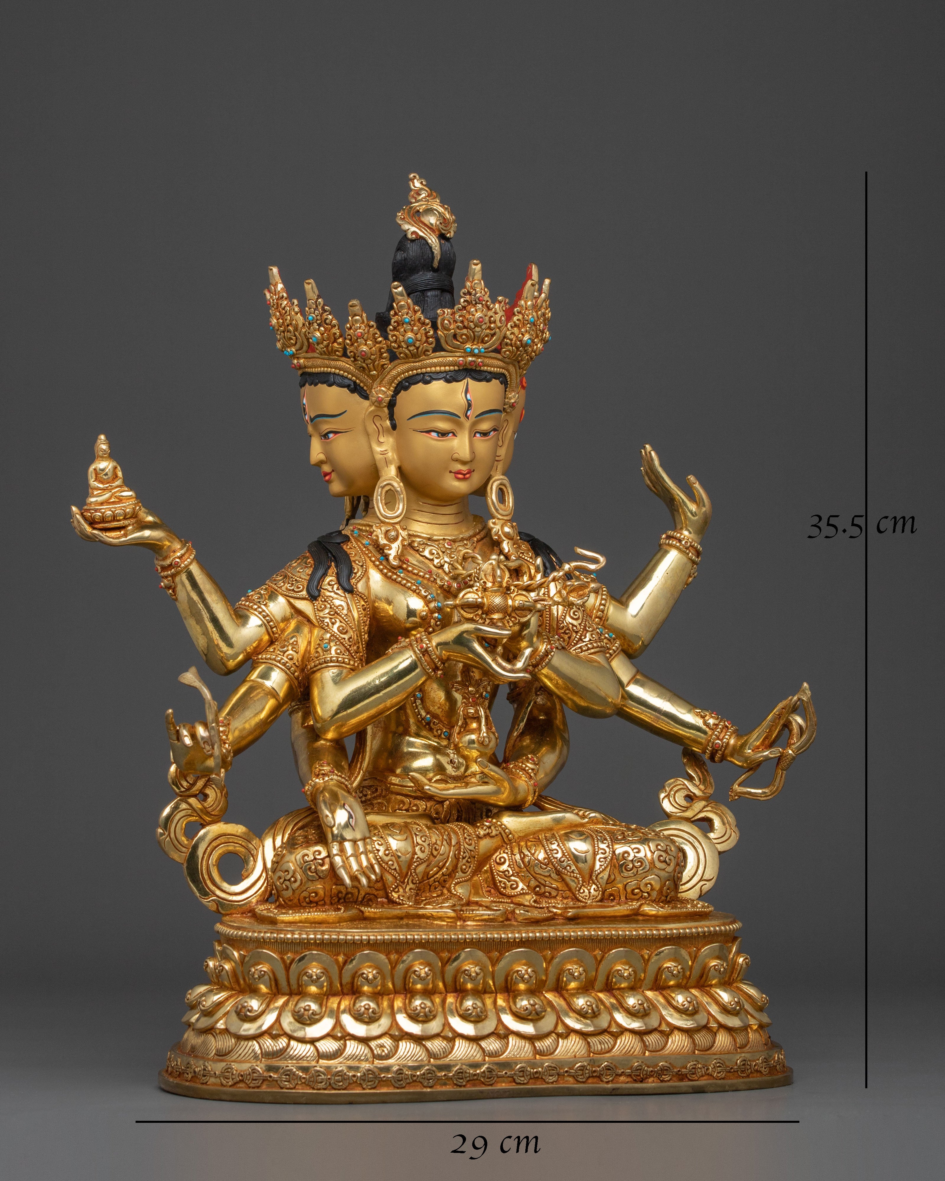 Handmade Namgyalma Figurine | Tibetan Buddhist Goddess