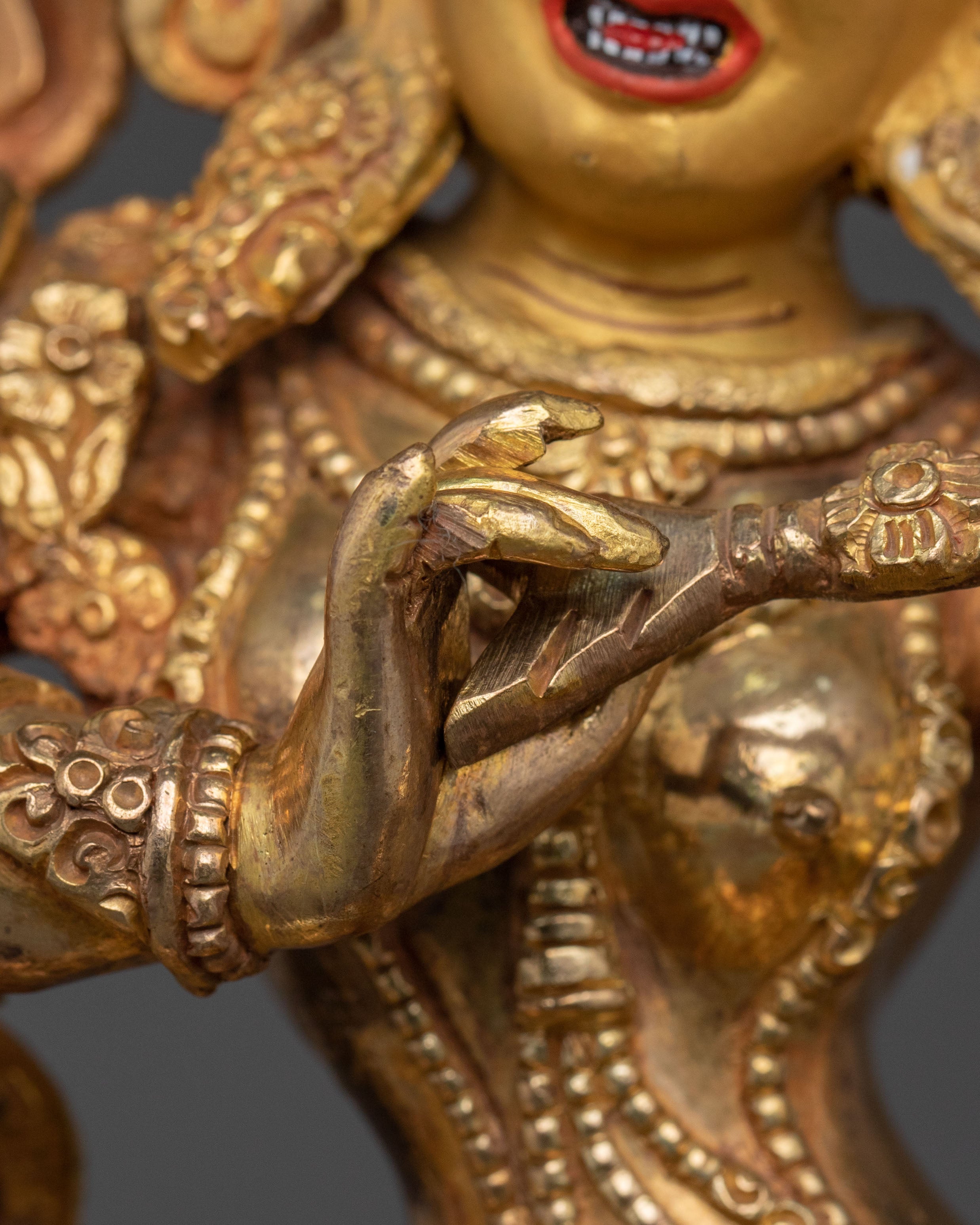 Handmade Kurukulla Buddhist Statue | Protector Figurine