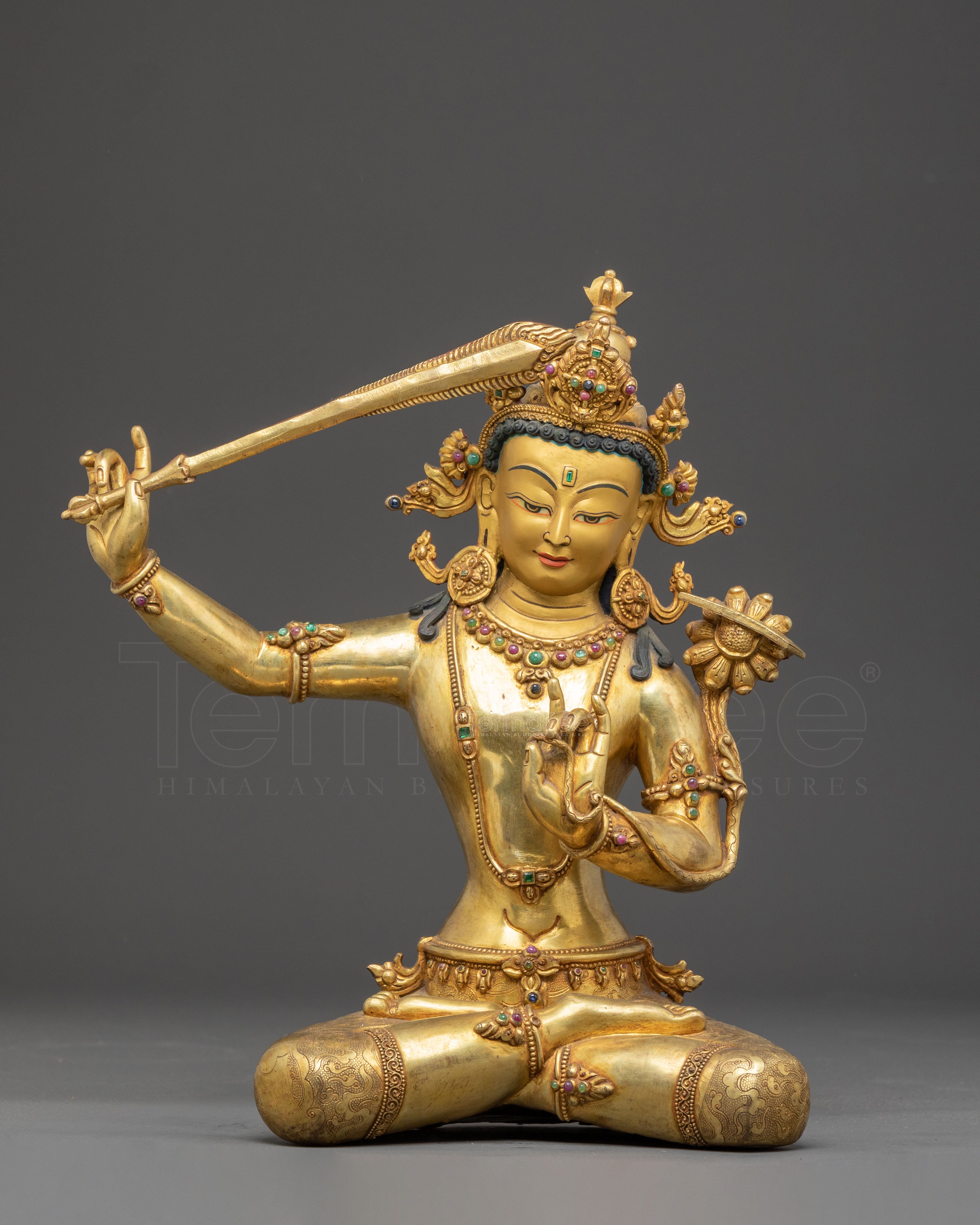 Manjushri Bodhisattva Radiant Statue