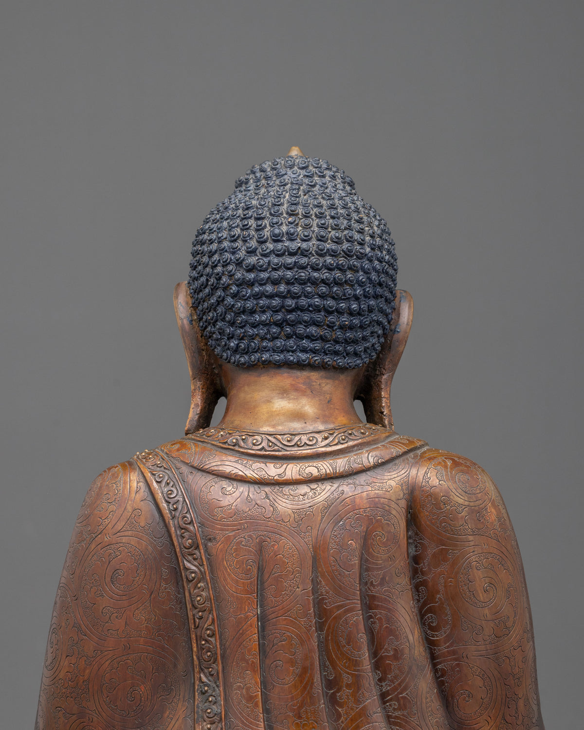 Siddhartha Gautama Handmade Statue | Oxidized Copper Sculpture