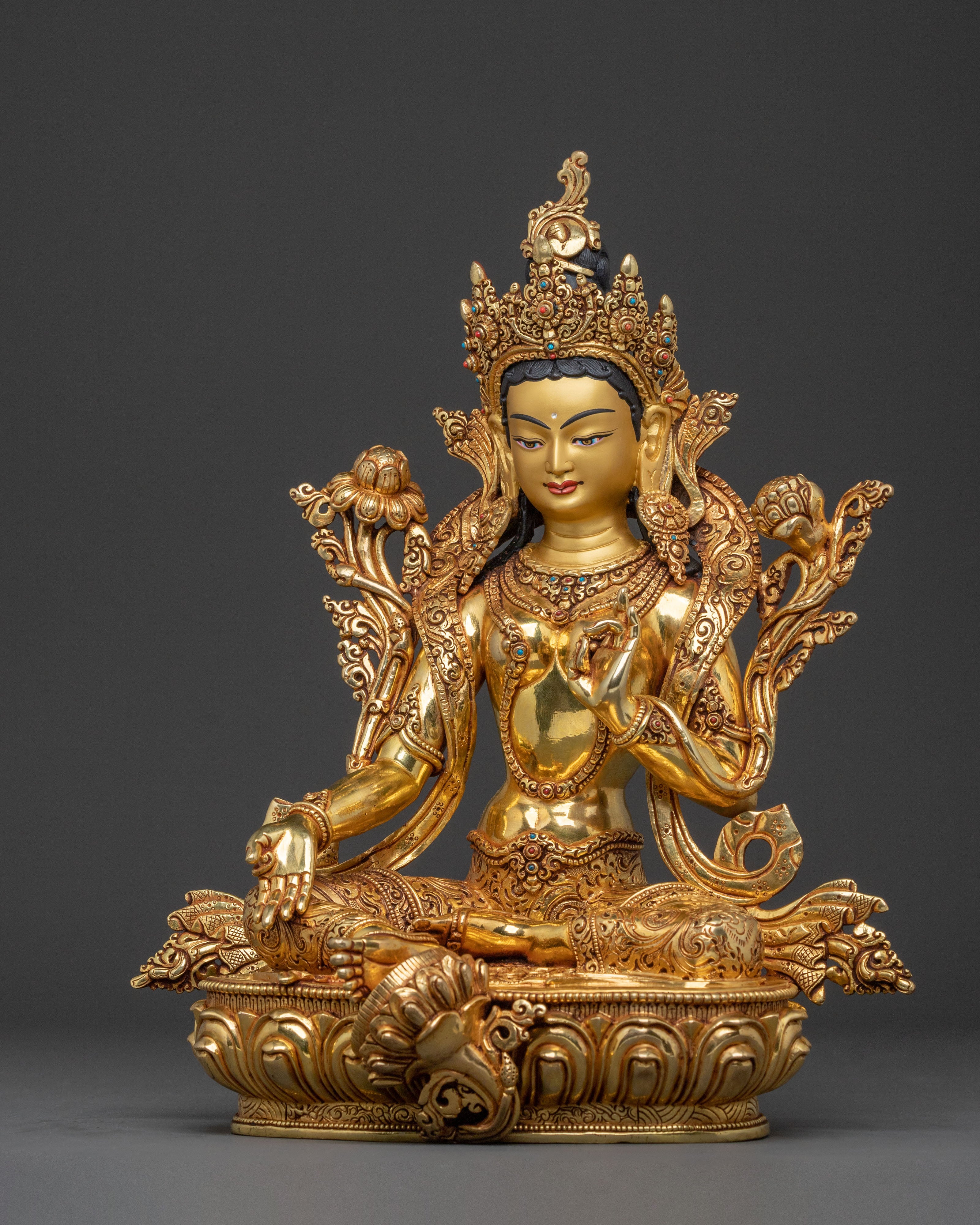 Green Tara Sculpture | Mother of Liberation