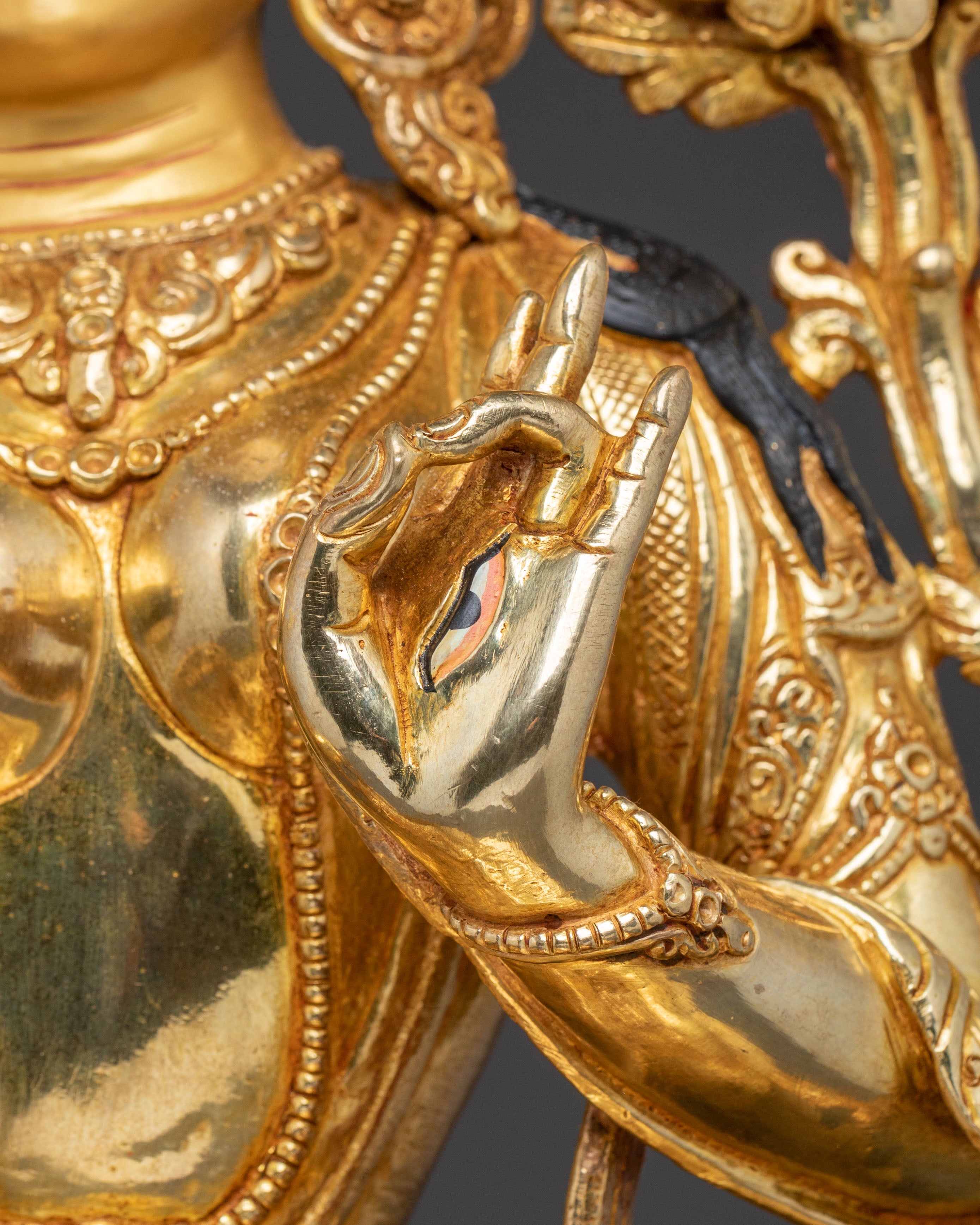 White Tara Statue Compassion Goddess | Altar Decor