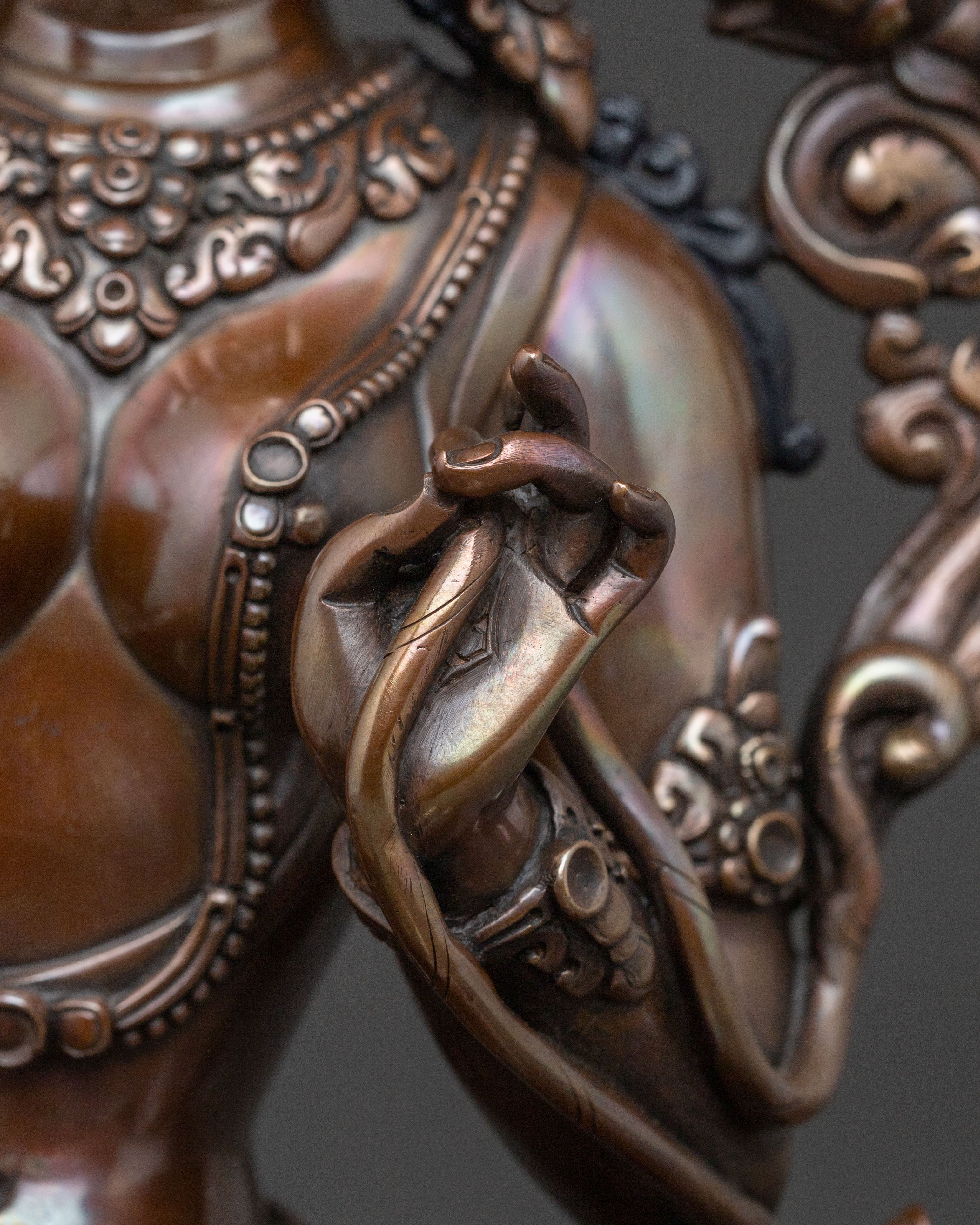 Savior Green Tara Traditional Statue for Rituals