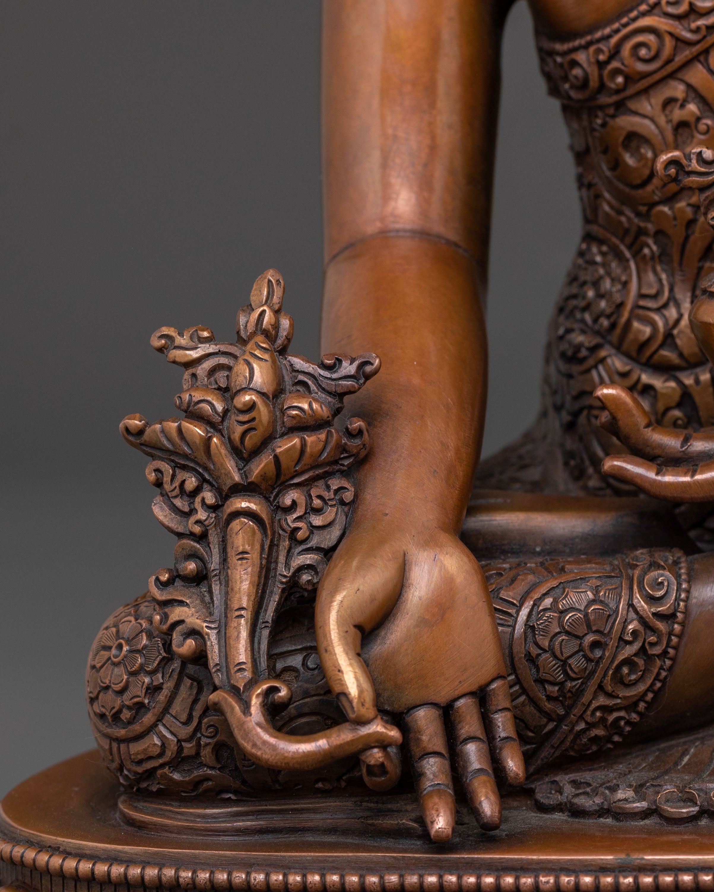 Medicine Buddha Power of Healing Statue | Spiritual Altar Decor