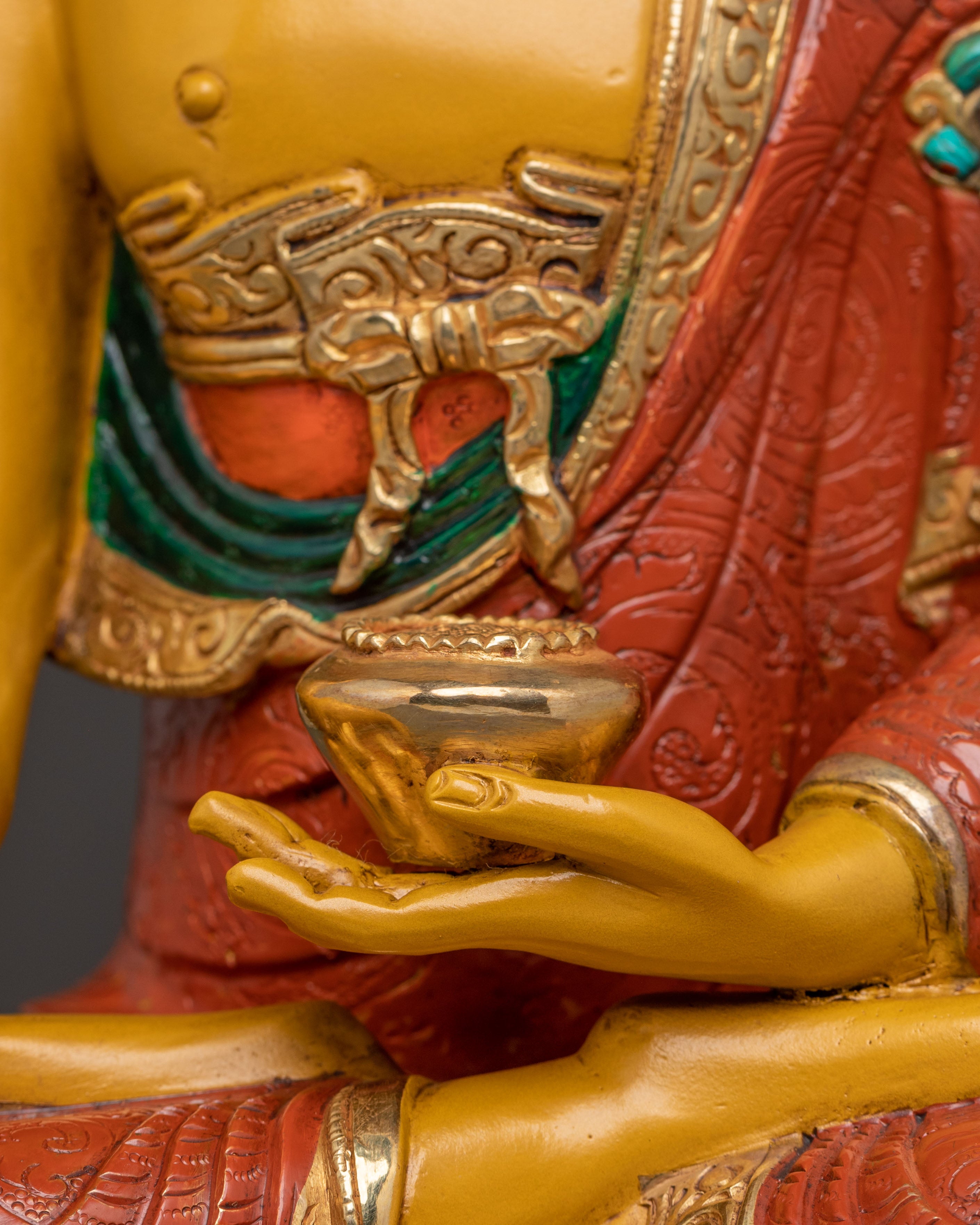 Shakyamuni Buddha Handcrafted Meditation Statue