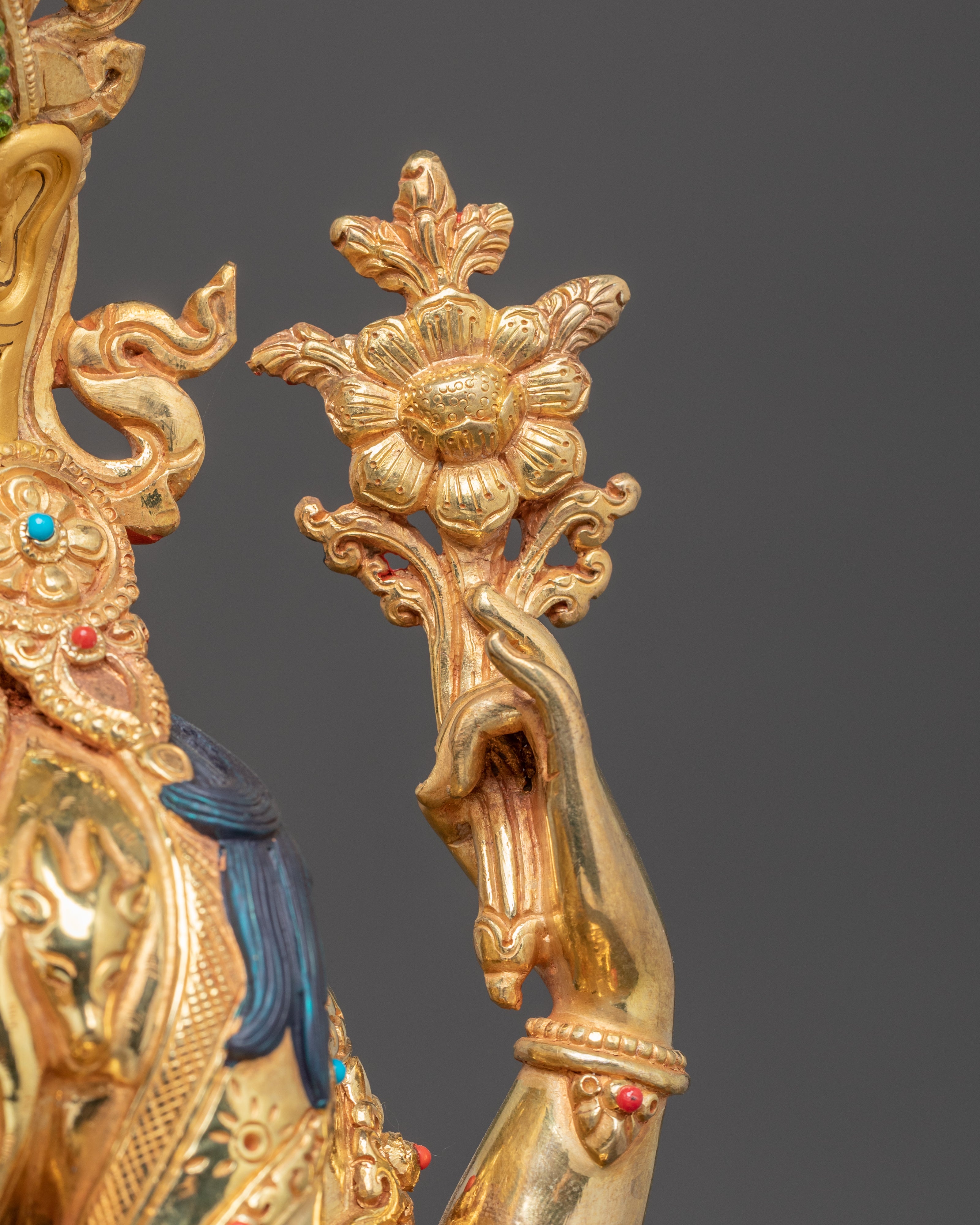 Handcrafted Chenrezig Statue: Infinite Compassion of All Buddhas