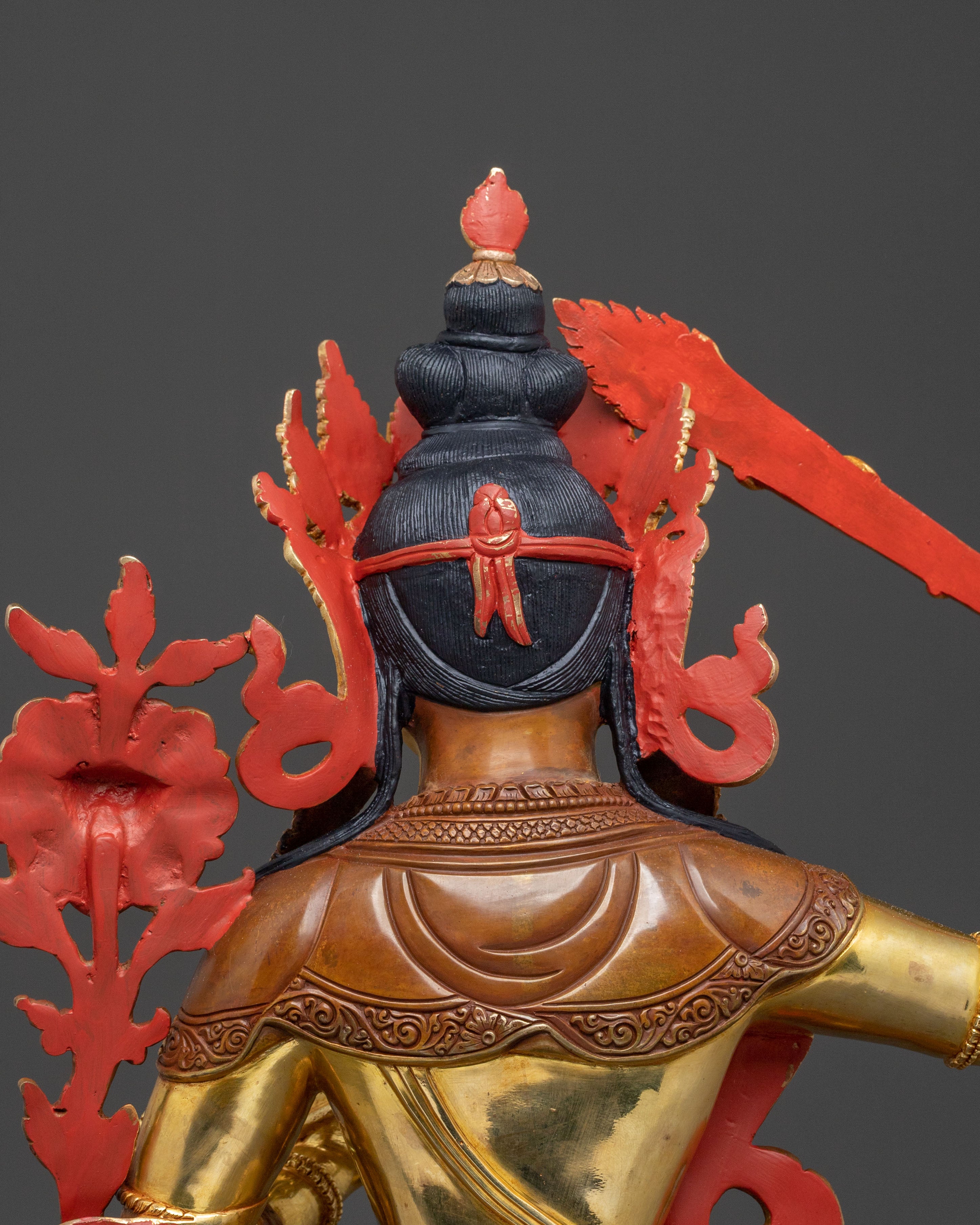 Manjushri Sacred Statue | Handcrafted Wisdom Figure
