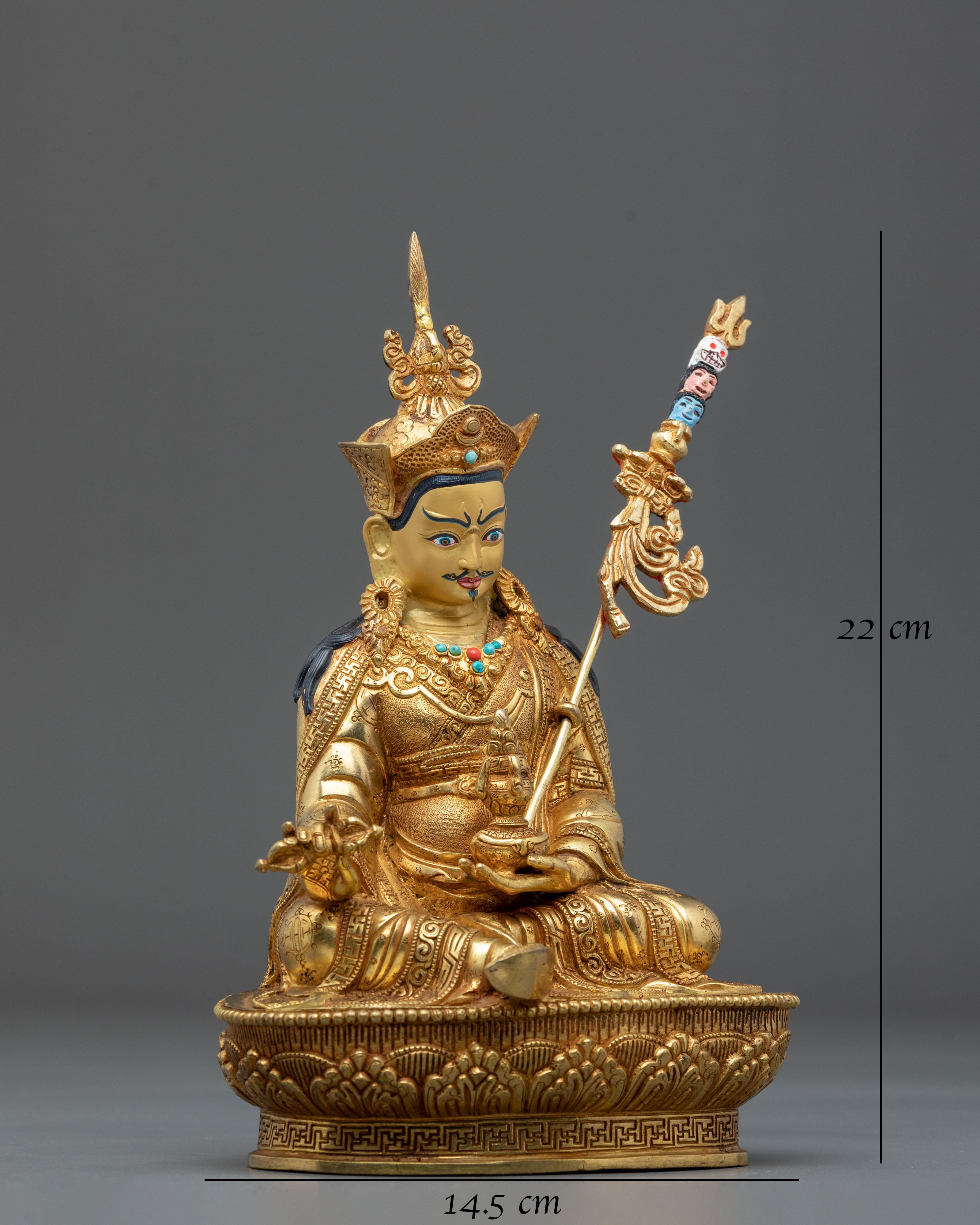 Himalayan Guru Rinpoche Spiritual Figurine