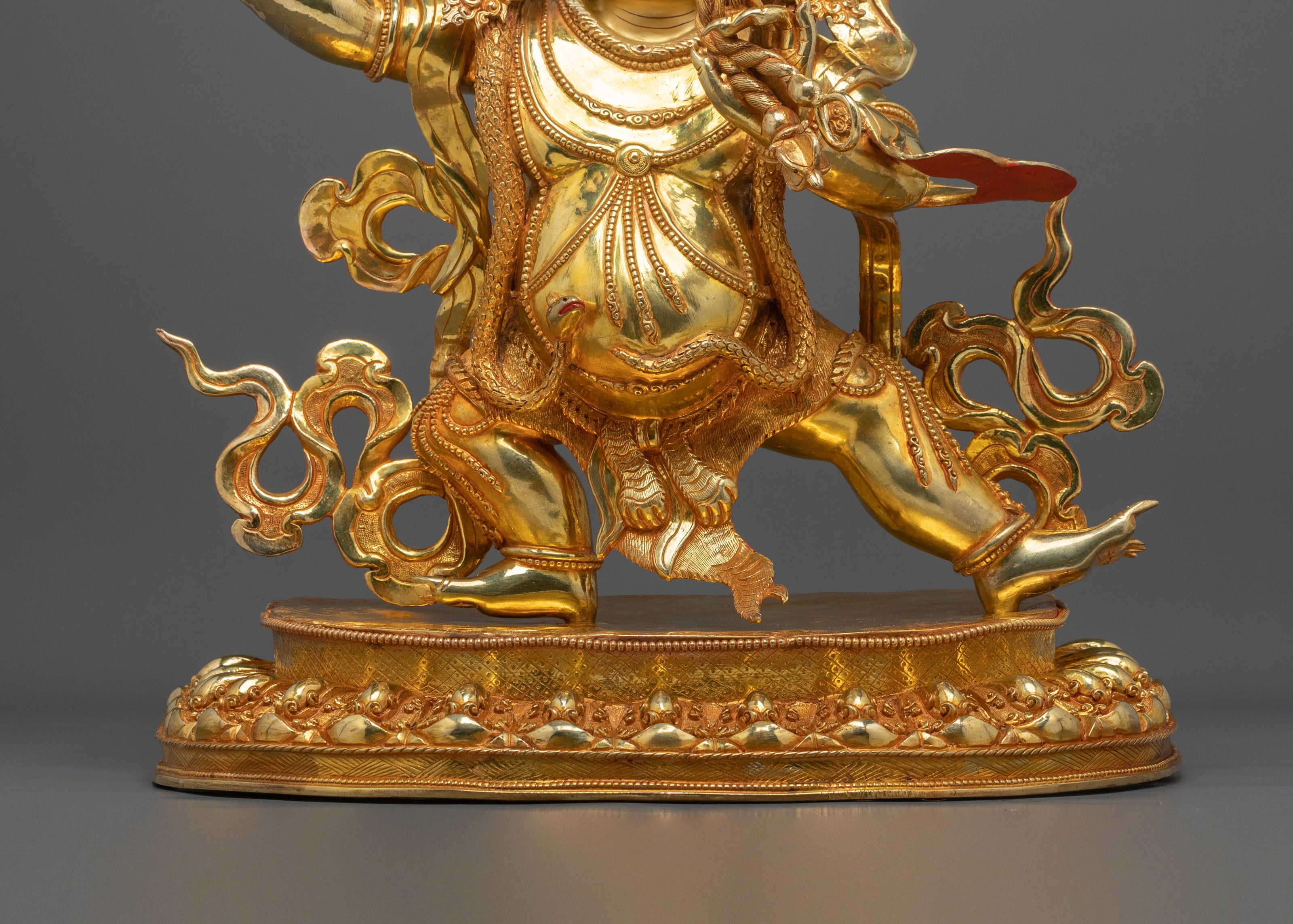 Vajrapani Fierce Buddhist Guardian Figure