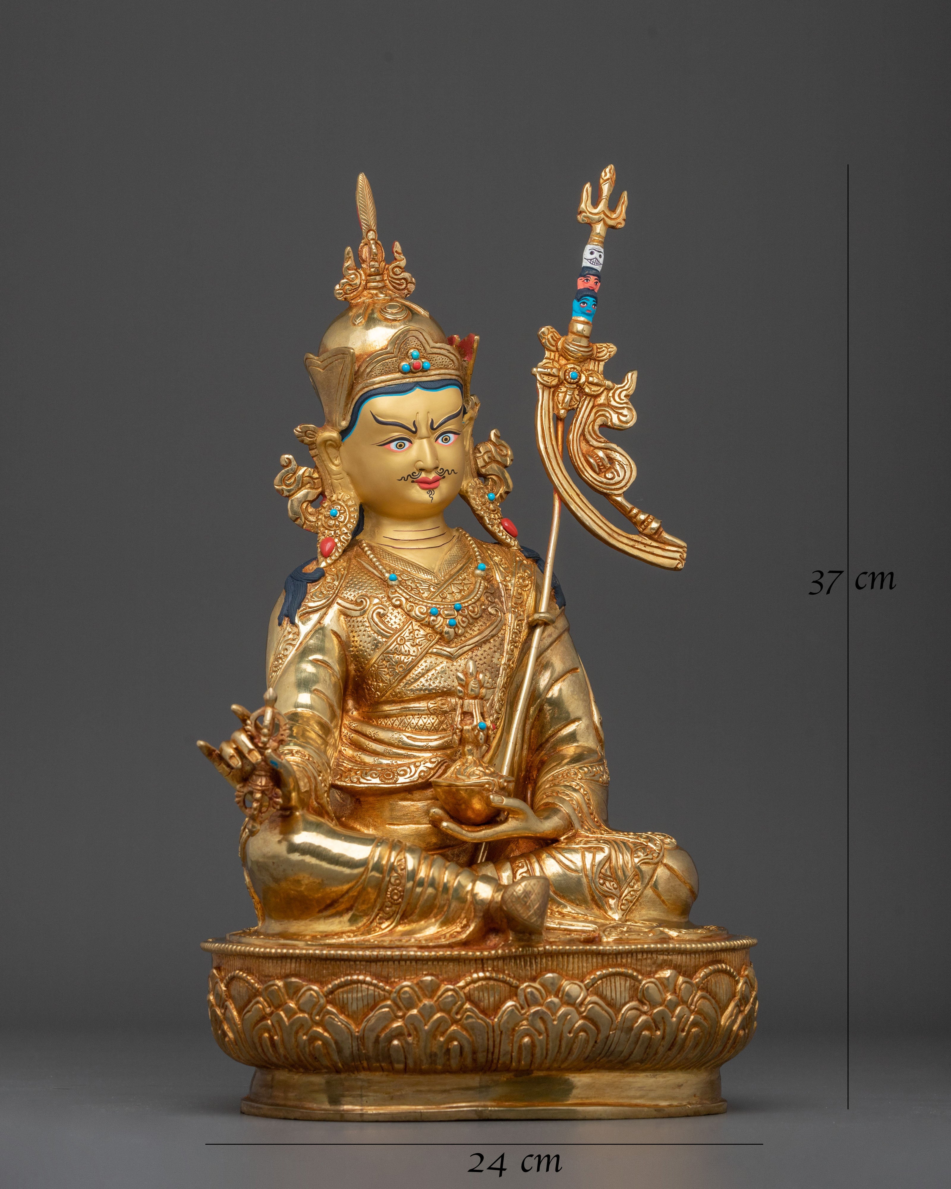 Guru Rinpoche Sculpture | Tibetan Precious Master