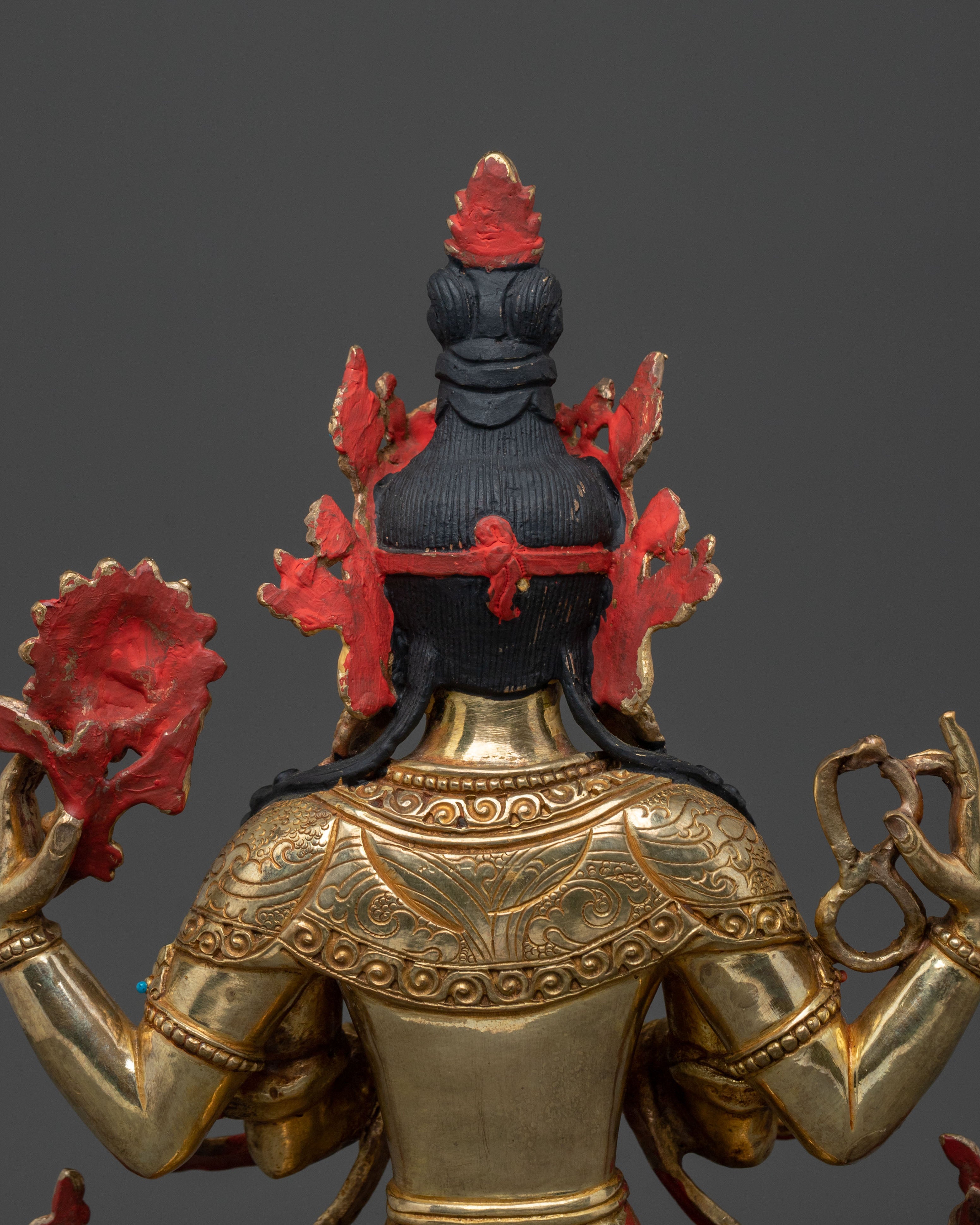 Four-Armed Chenrezig Statue | Home Decor