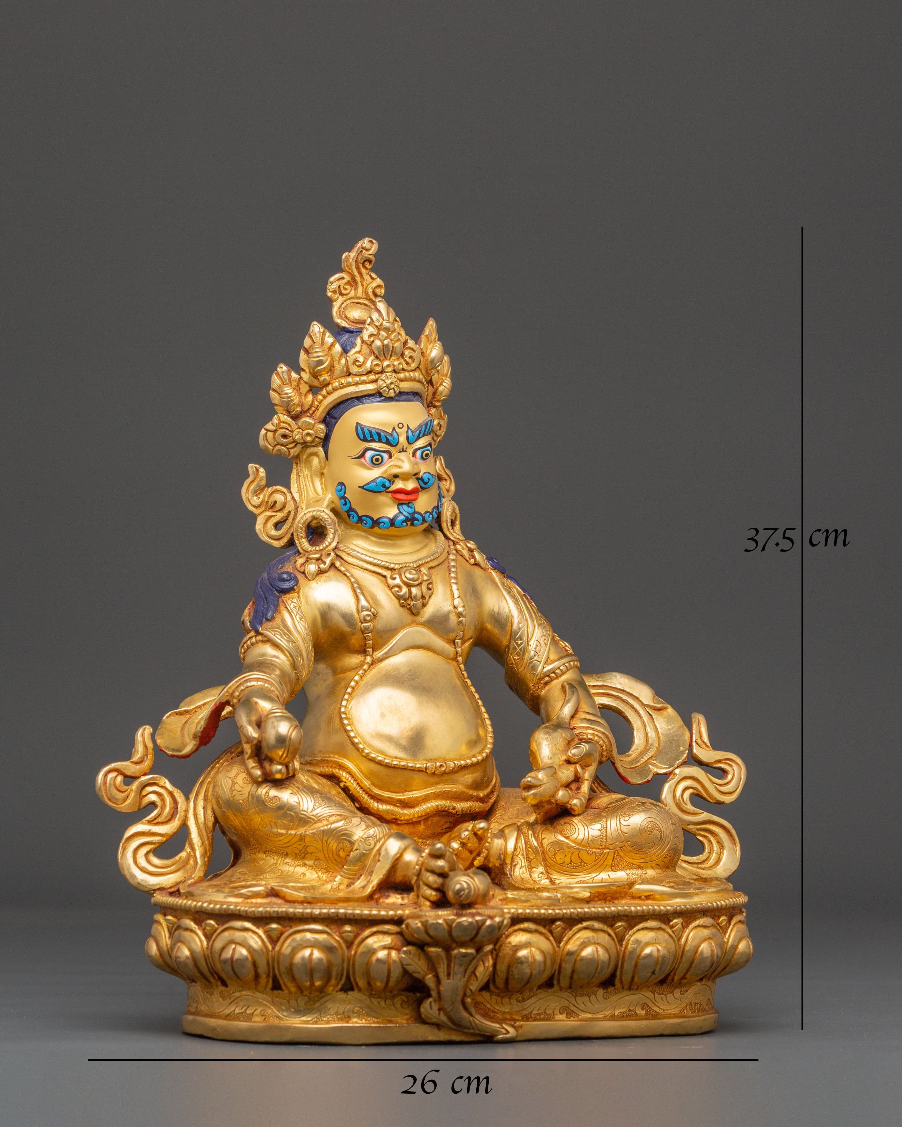 Dzambhala Statue: The Buddhist God of Wealth