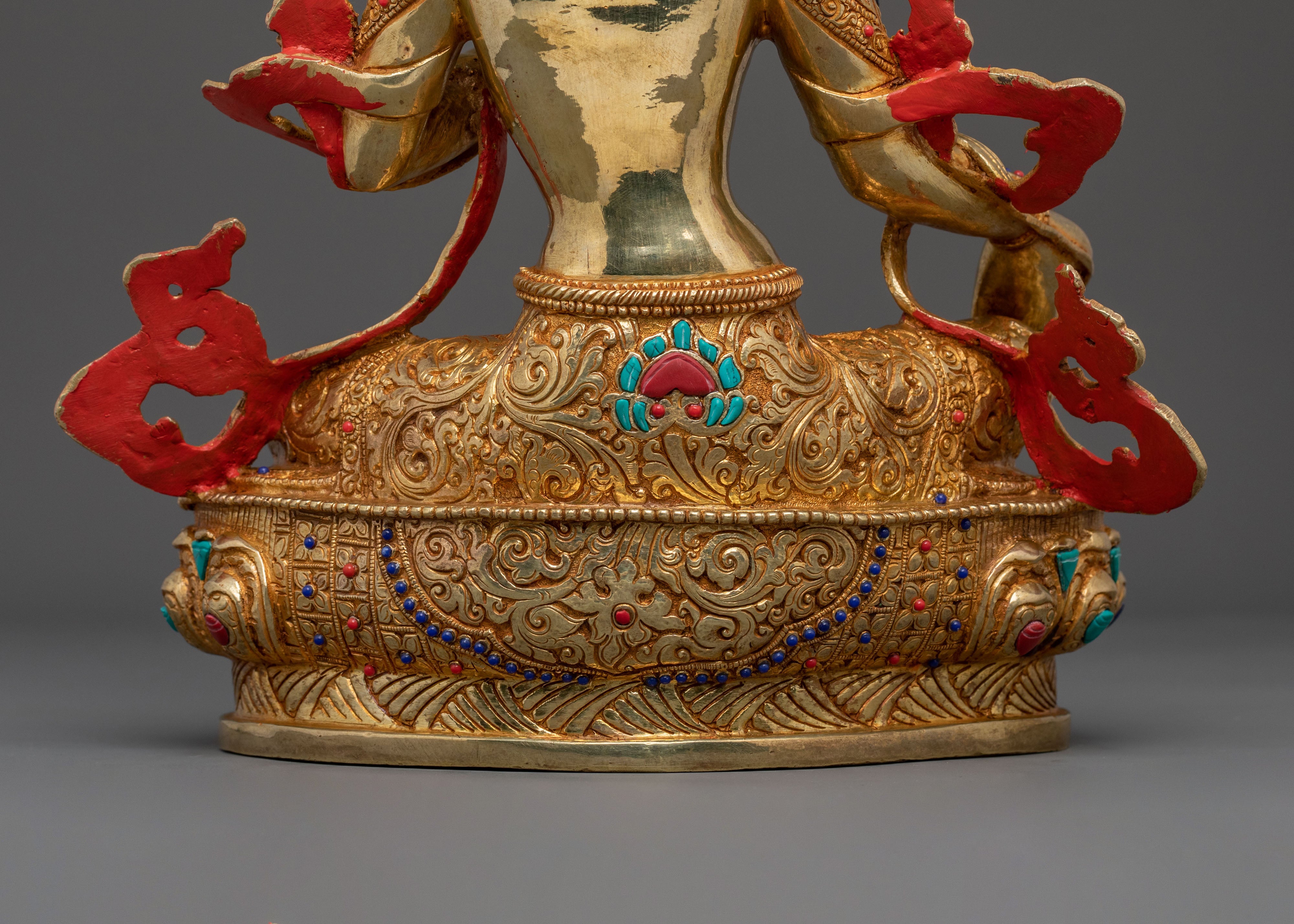Shyama Tara Sacred Sculpture | Tibetan Buddhist Goddess