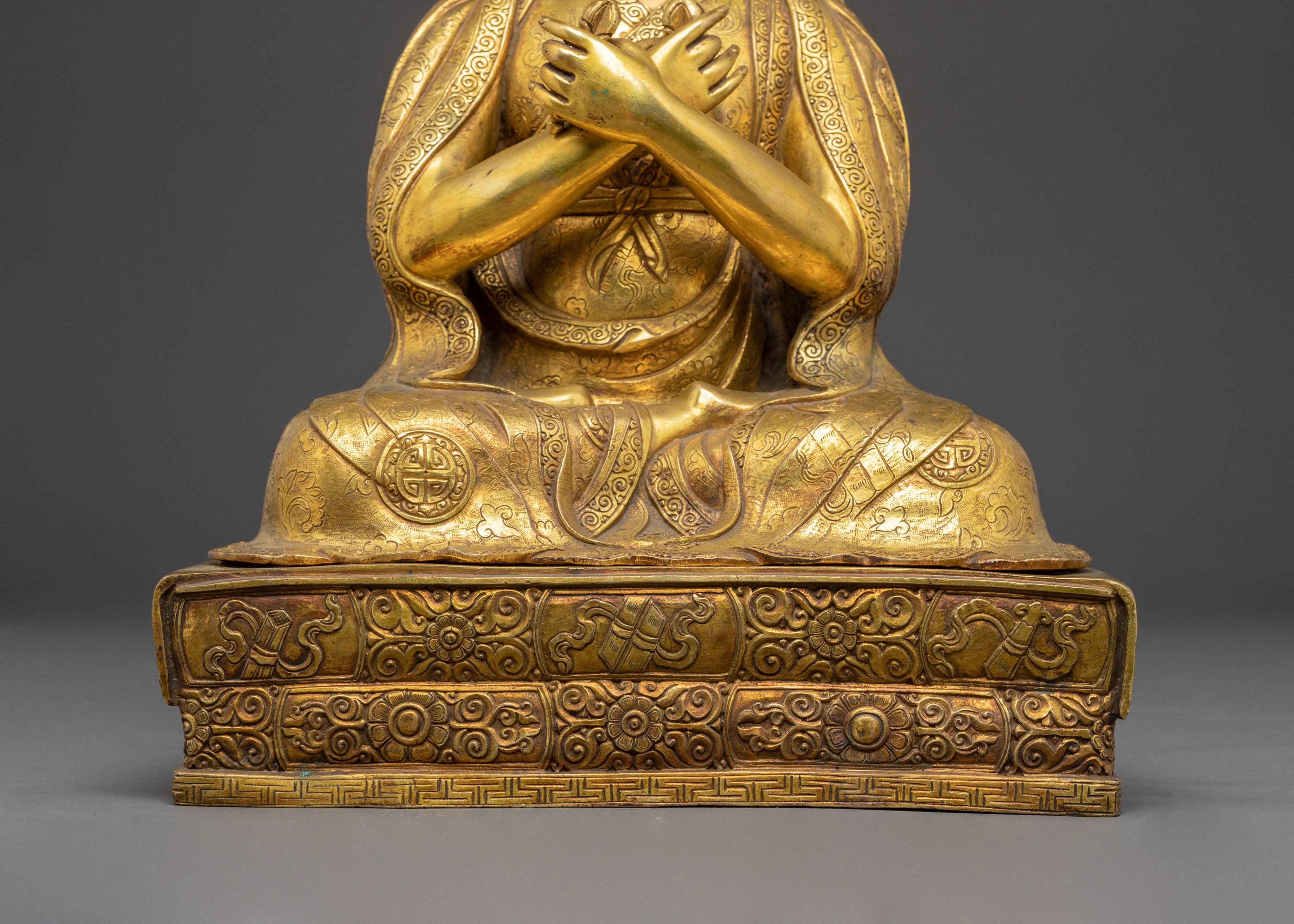 Handmade Statue Of Master Karmapa | Tibetan Buddhist Master